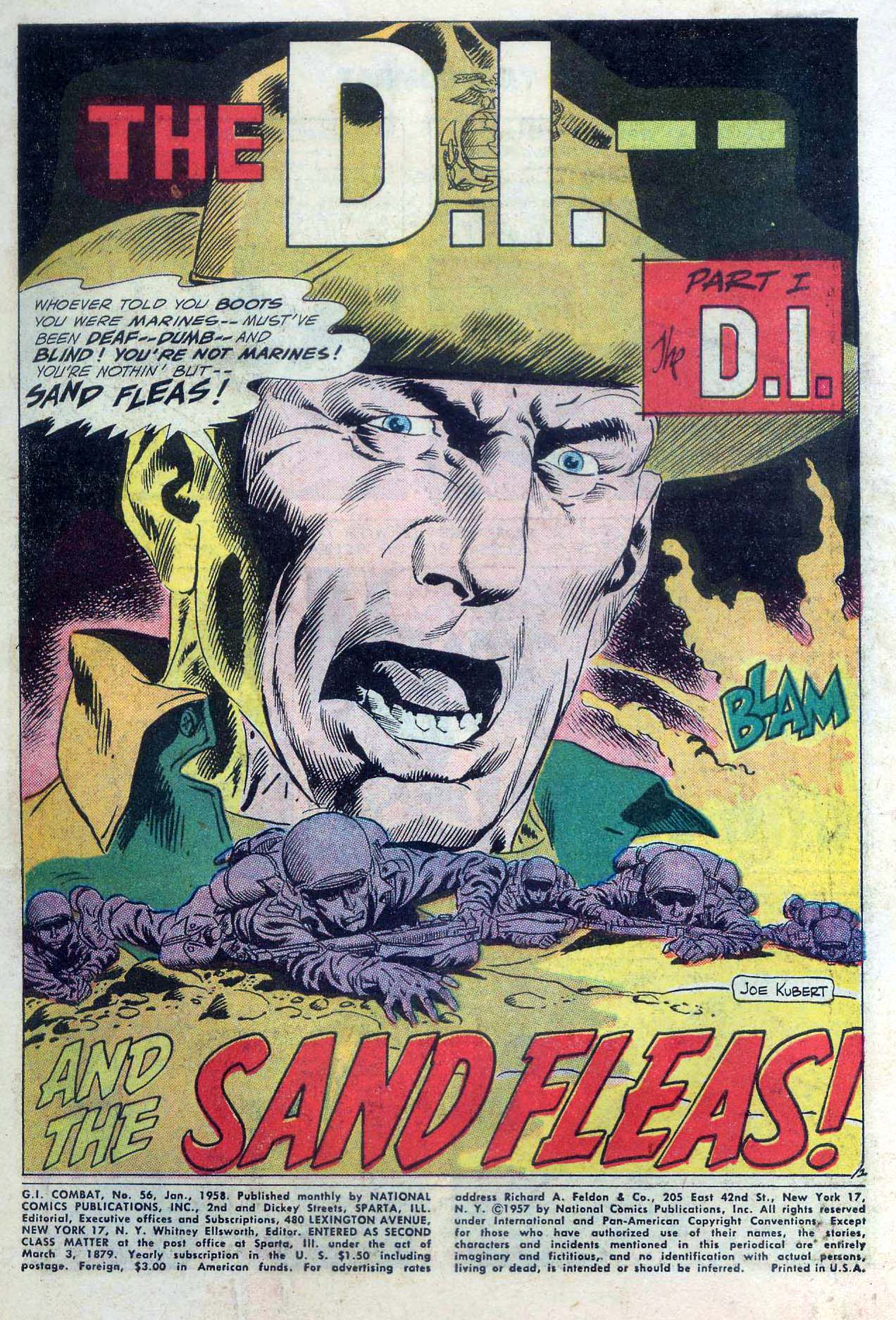 Read online G.I. Combat (1952) comic -  Issue #56 - 3