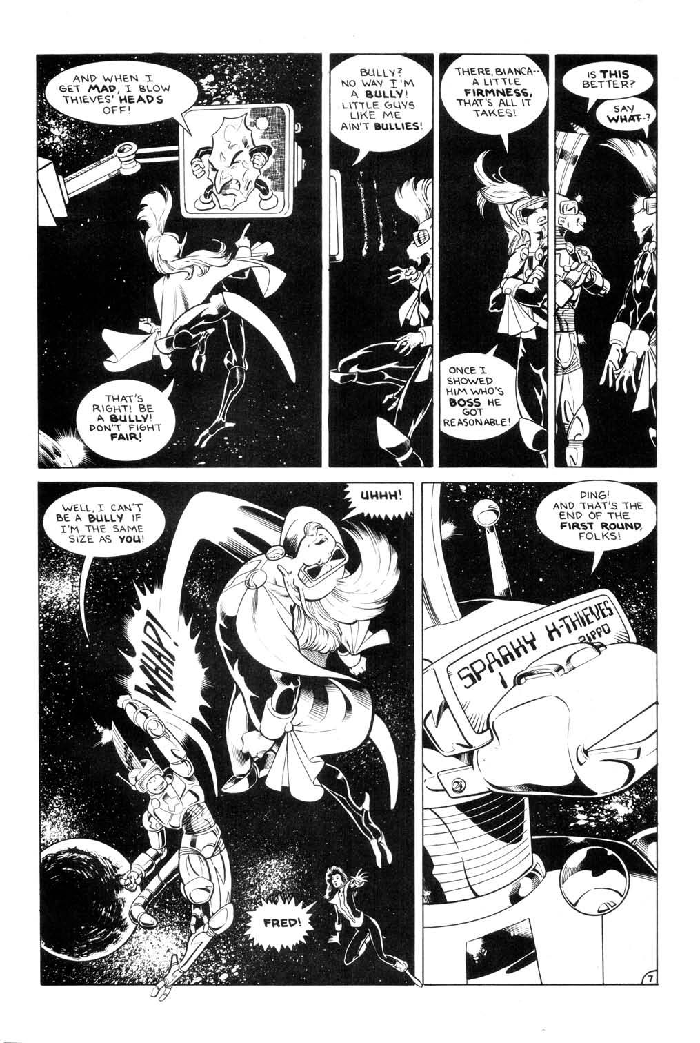 Read online Aristocratic Xtraterrestrial Time-Traveling Thieves comic -  Issue #7 - 9