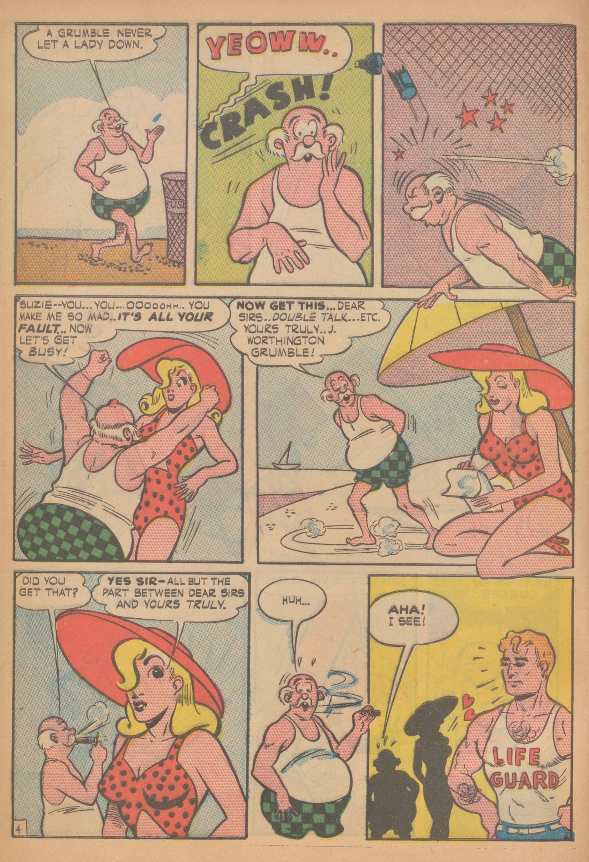 Read online Suzie Comics comic -  Issue #63 - 6