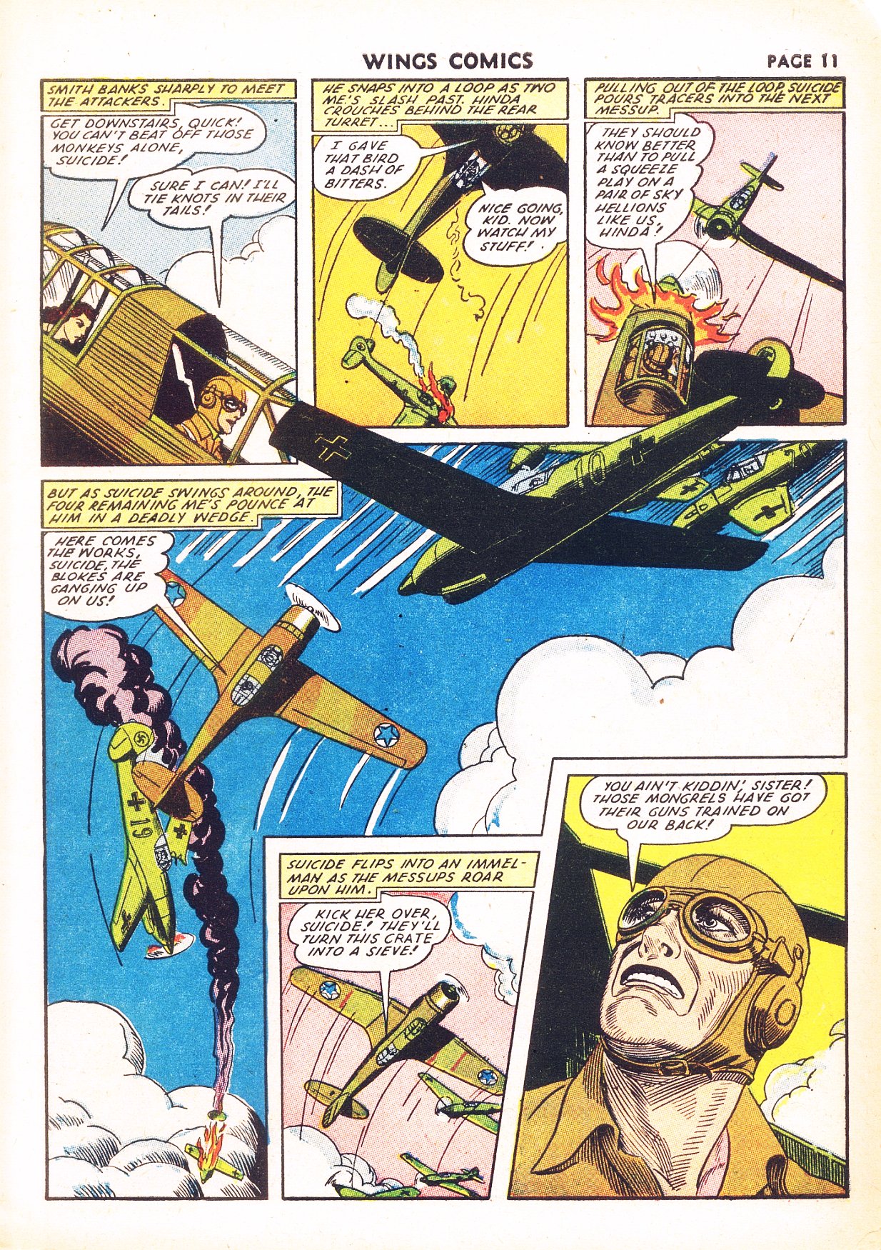 Read online Wings Comics comic -  Issue #26 - 13