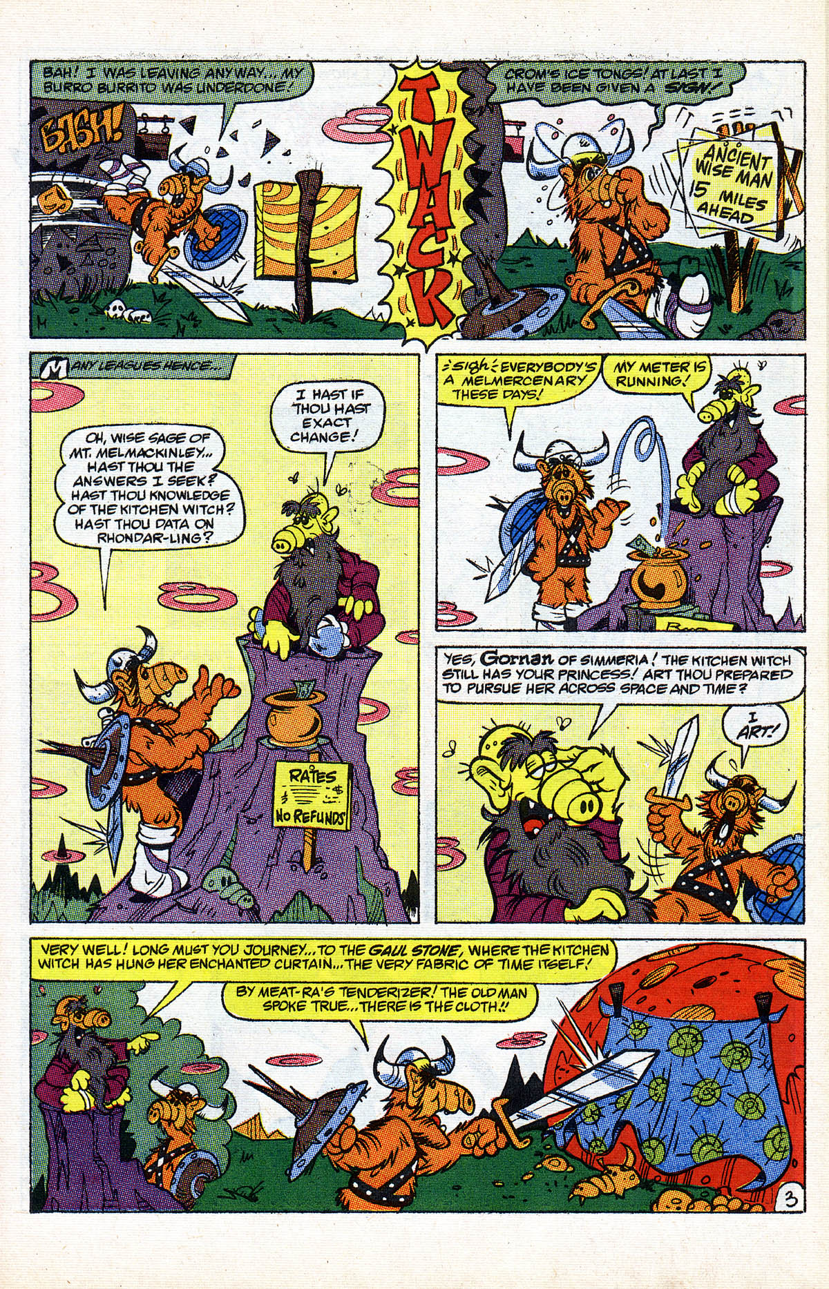 Read online ALF Holiday Special comic -  Issue #2 - 28