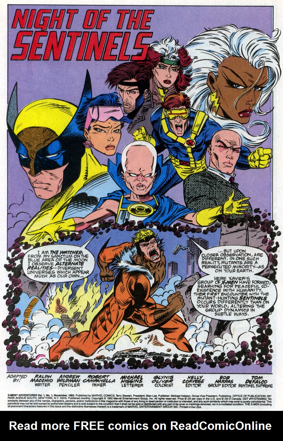 Read online X-Men Adventures (1992) comic -  Issue #1 - 2