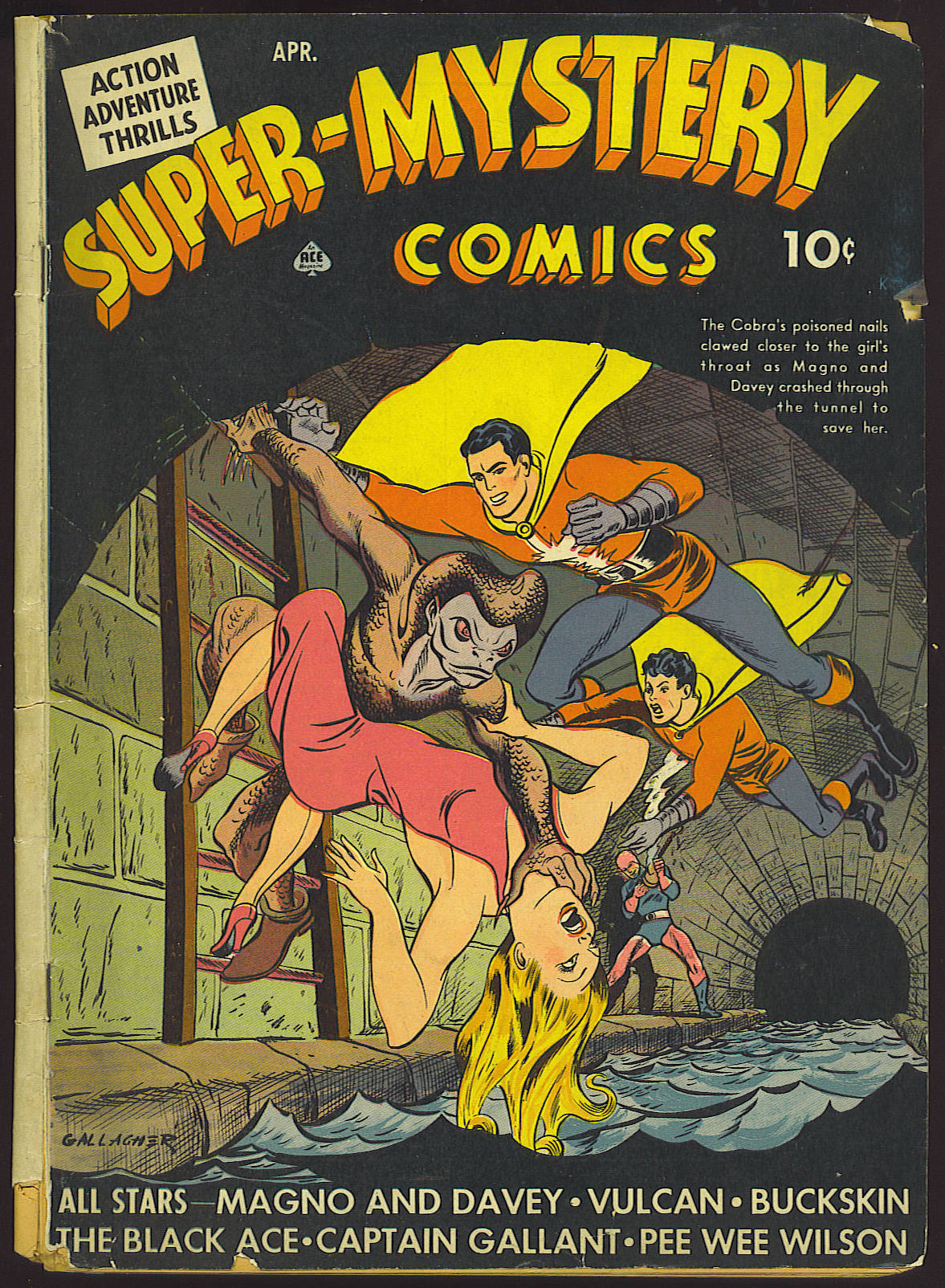 Read online Super-Mystery Comics comic -  Issue #13 - 1