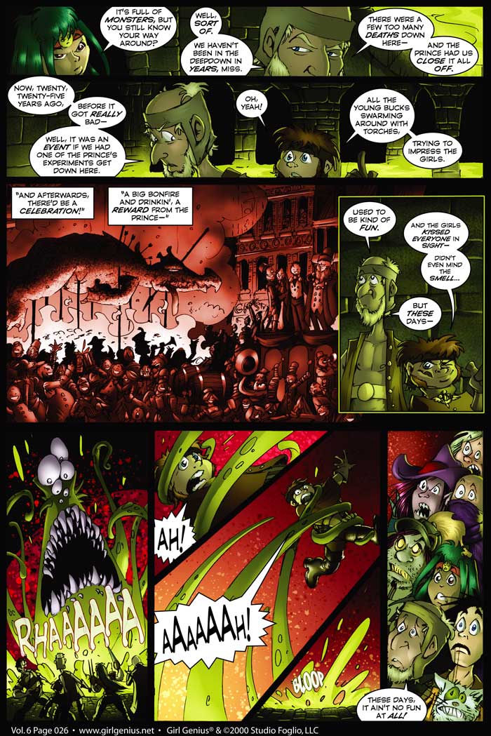 Read online Girl Genius (2002) comic -  Issue #6 - 27