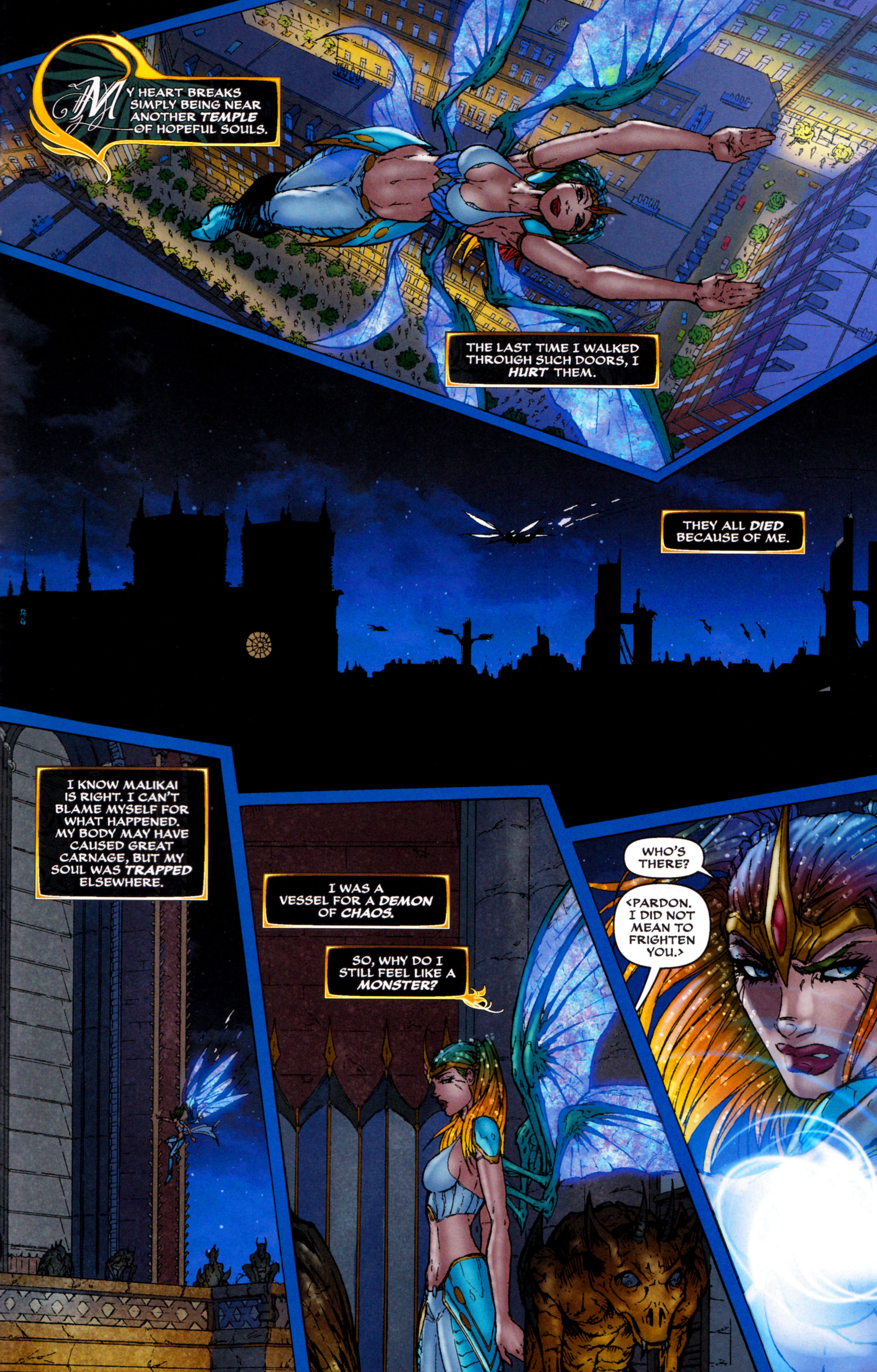 Read online Michael Turner's Soulfire (2013) comic -  Issue #1 - 22