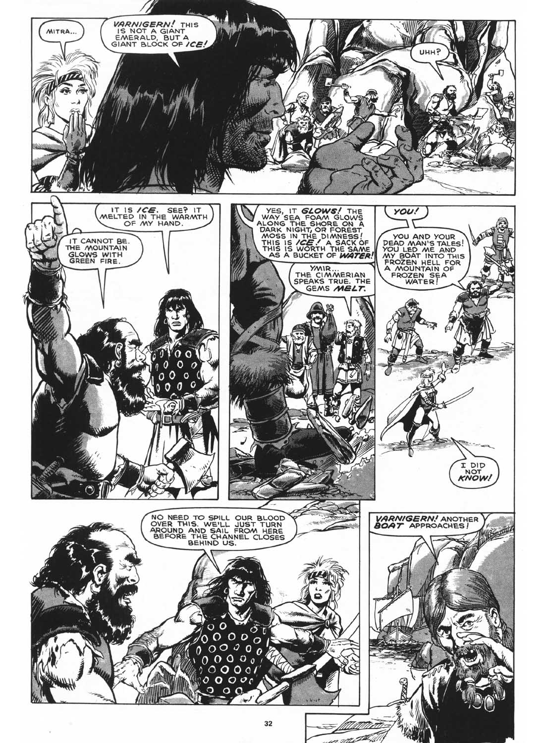 Read online The Savage Sword Of Conan comic -  Issue #170 - 34