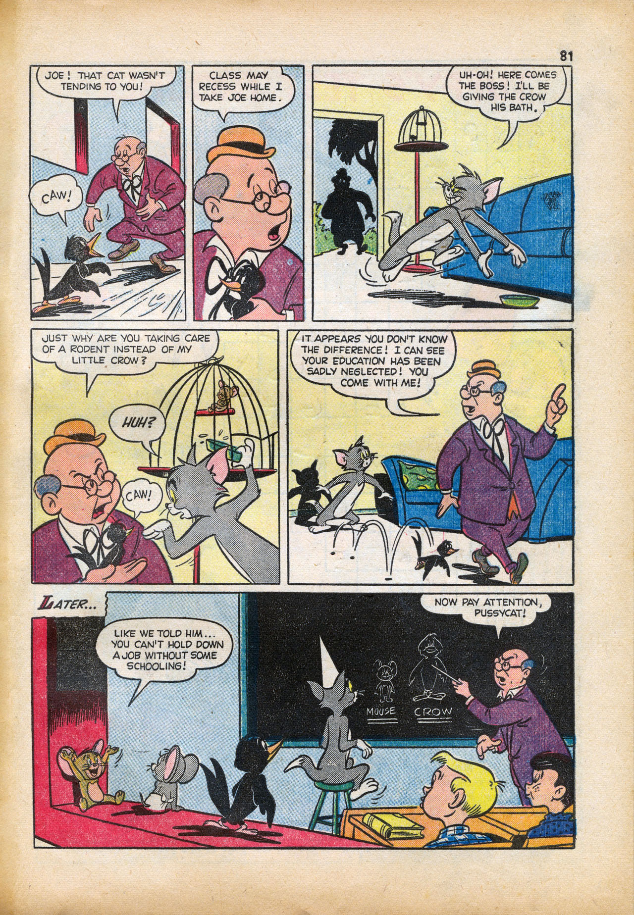 Read online Tom & Jerry's Back to School comic -  Issue # TPB - 83