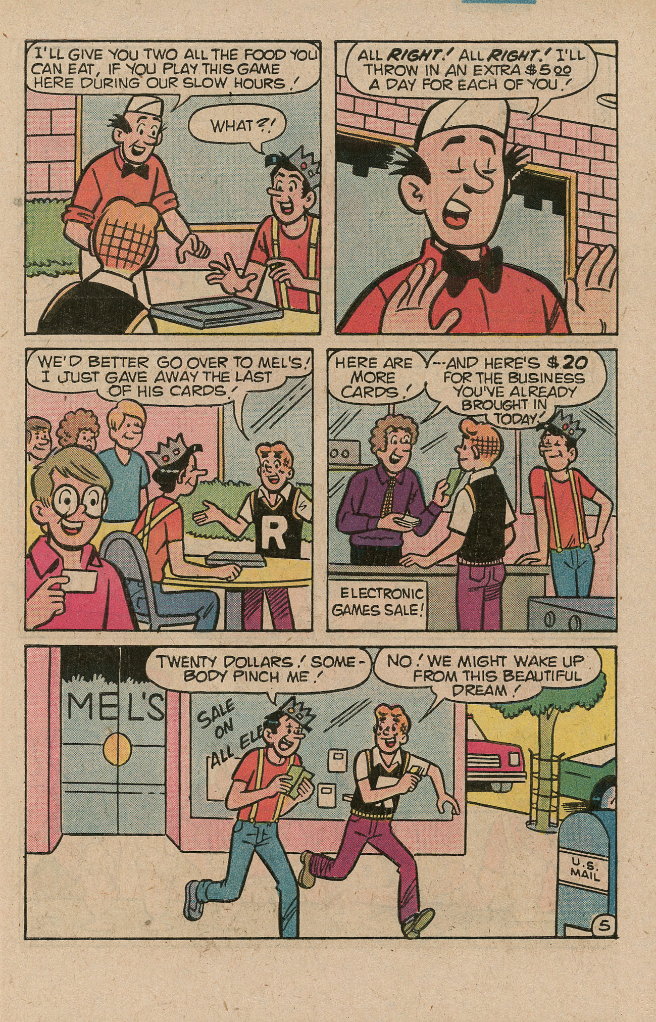 Read online Archie's TV Laugh-Out comic -  Issue #87 - 7