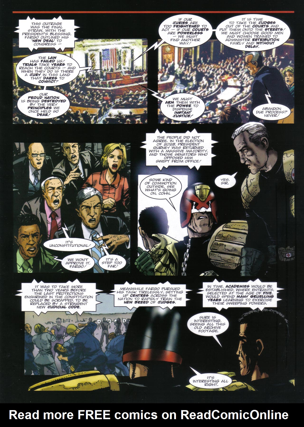 Read online Judge Dredd Origins comic -  Issue # TPB - 34