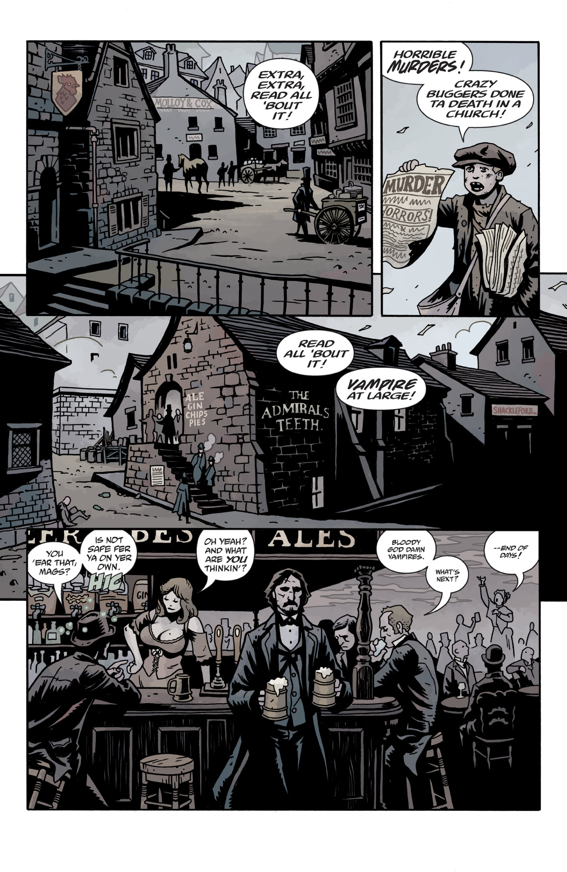 Read online Sir Edward Grey, Witchfinder: In the Service of Angels comic -  Issue # TPB - 90