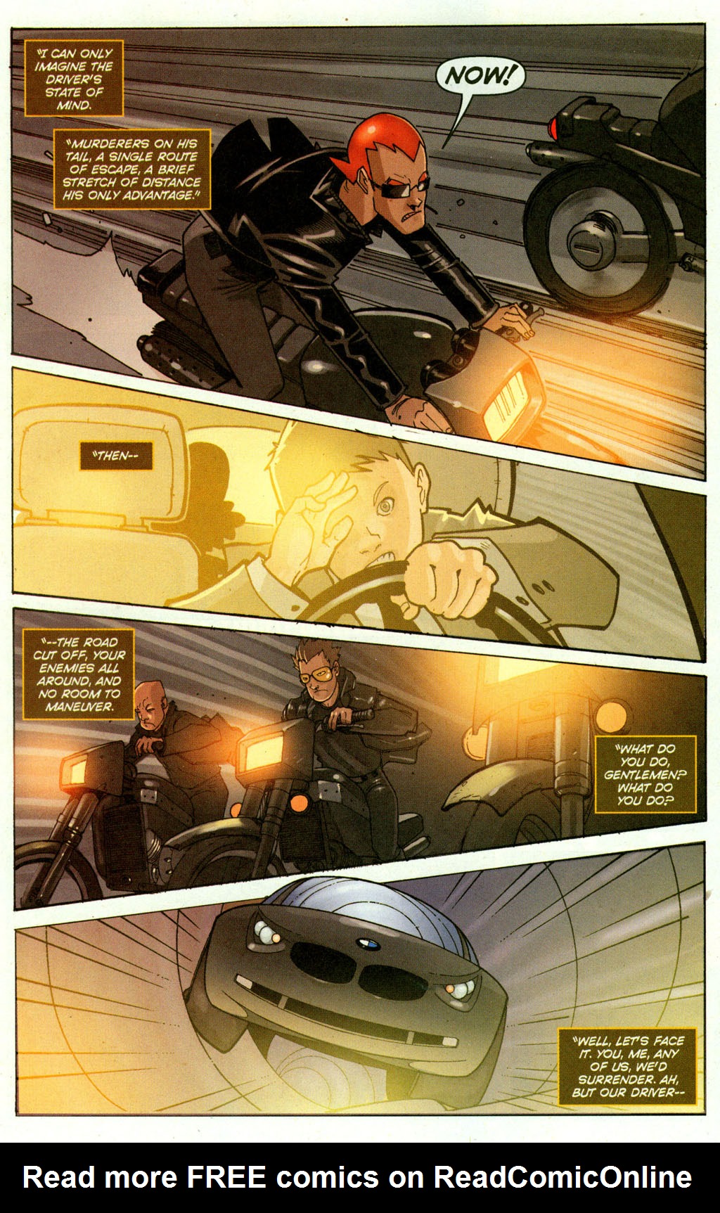 Read online BMWfilms.com's The Hire comic -  Issue #4 - 14