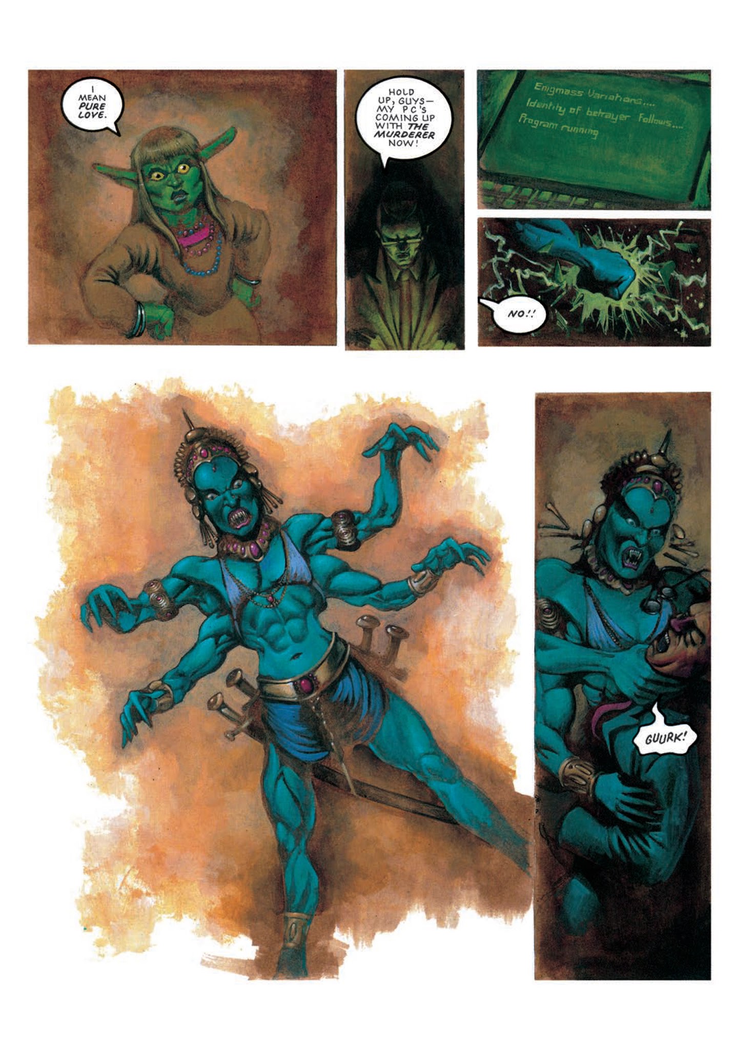 Read online The Complete Nemesis The Warlock comic -  Issue # TPB 3 - 233