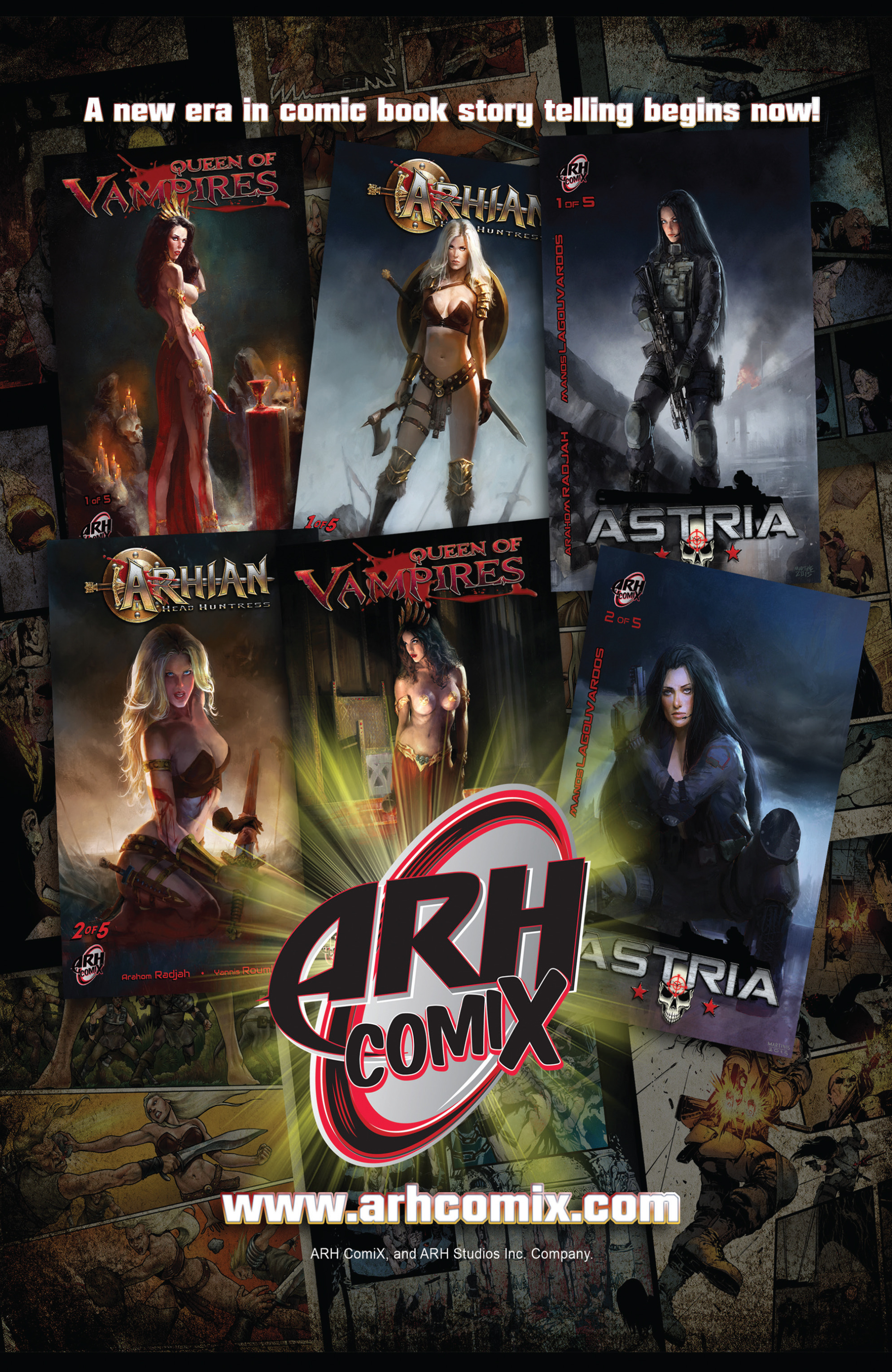 Read online Queen of Vampires comic -  Issue #5 - 35