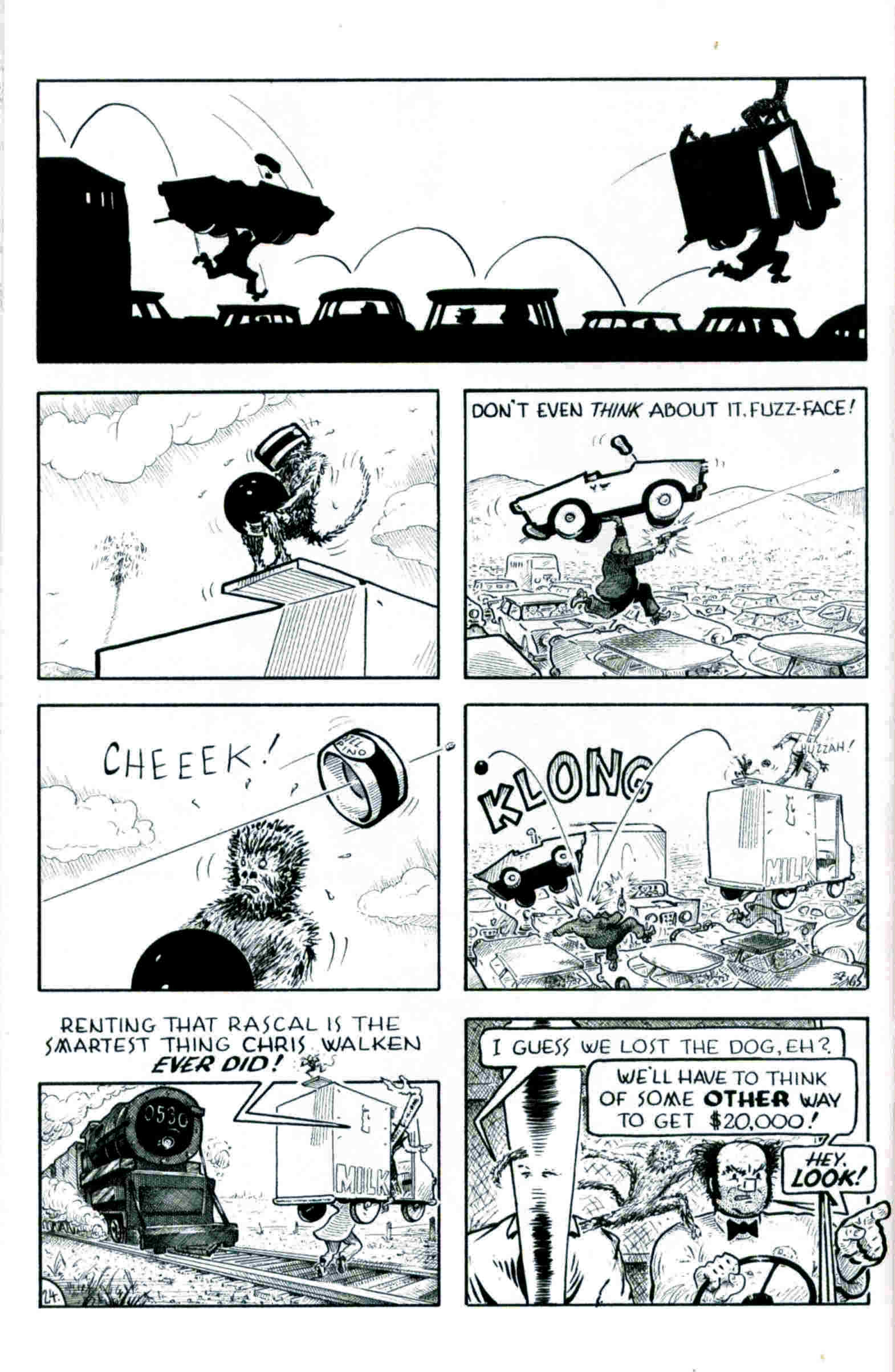 Read online Flaming Carrot & Reid Fleming, World's Toughest Milkman comic -  Issue # Full - 24