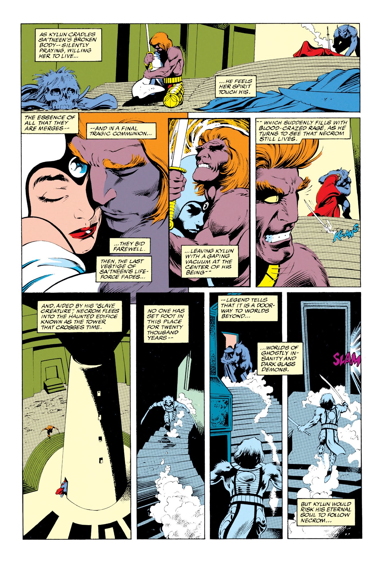 Read online Excalibur Visionaries: Alan Davis comic -  Issue # TPB 1 (Part 1) - 99