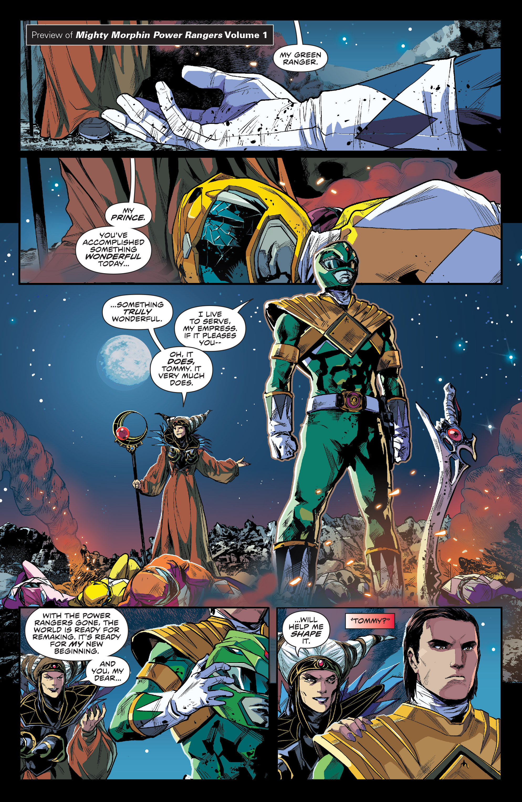 Read online Saban's Power Rangers: Aftershock comic -  Issue # Full - 66
