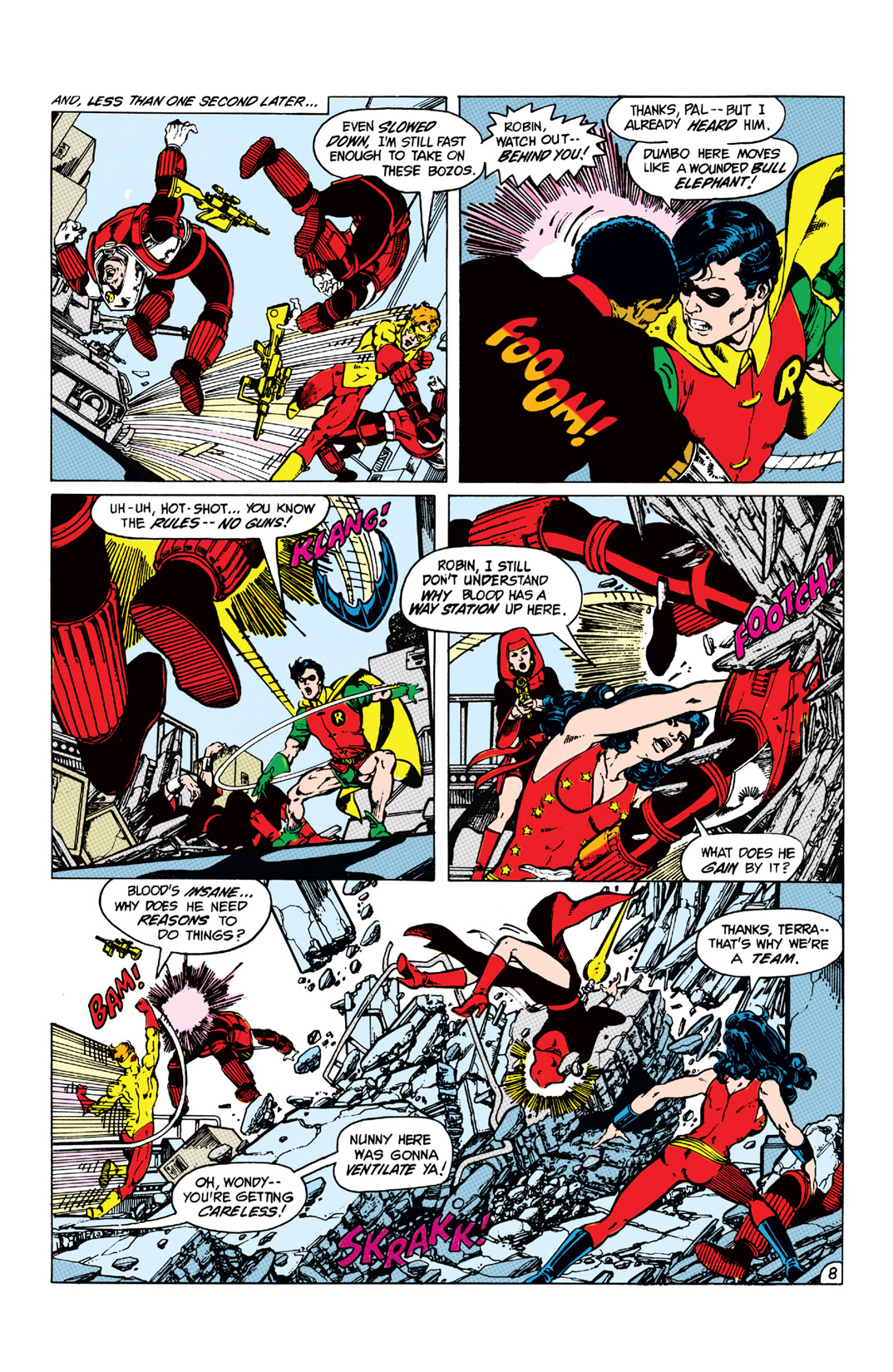 Read online The New Teen Titans (1980) comic -  Issue #39 - 8