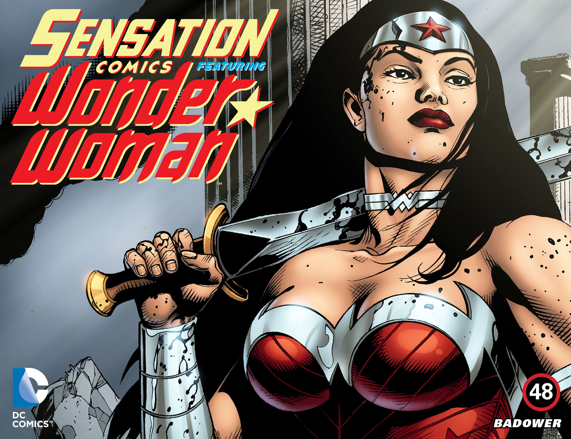 Read online Sensation Comics Featuring Wonder Woman comic -  Issue #48 - 1