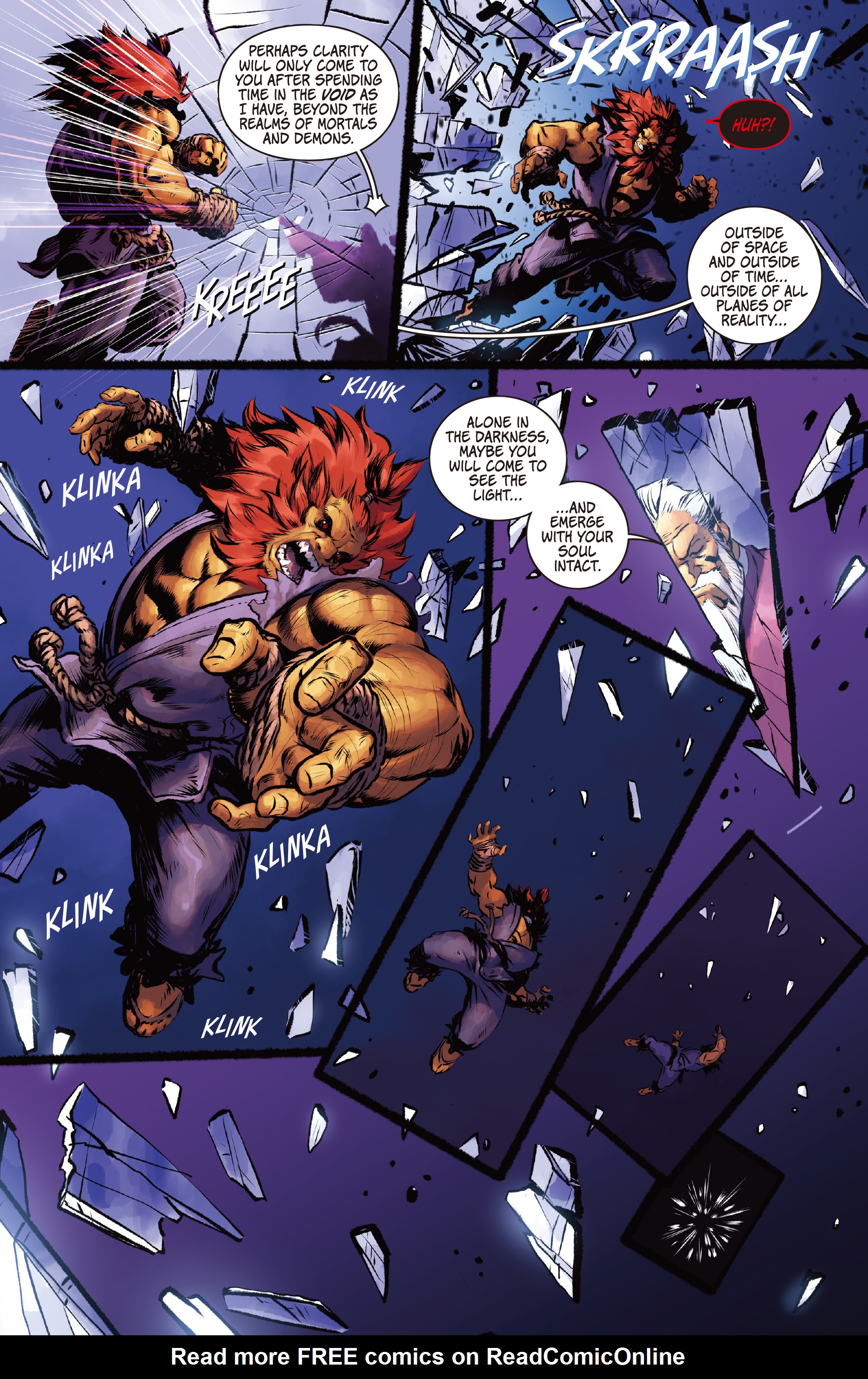 Read online Street Fighter One-shots comic -  Issue # Akuma VS Hell - 22