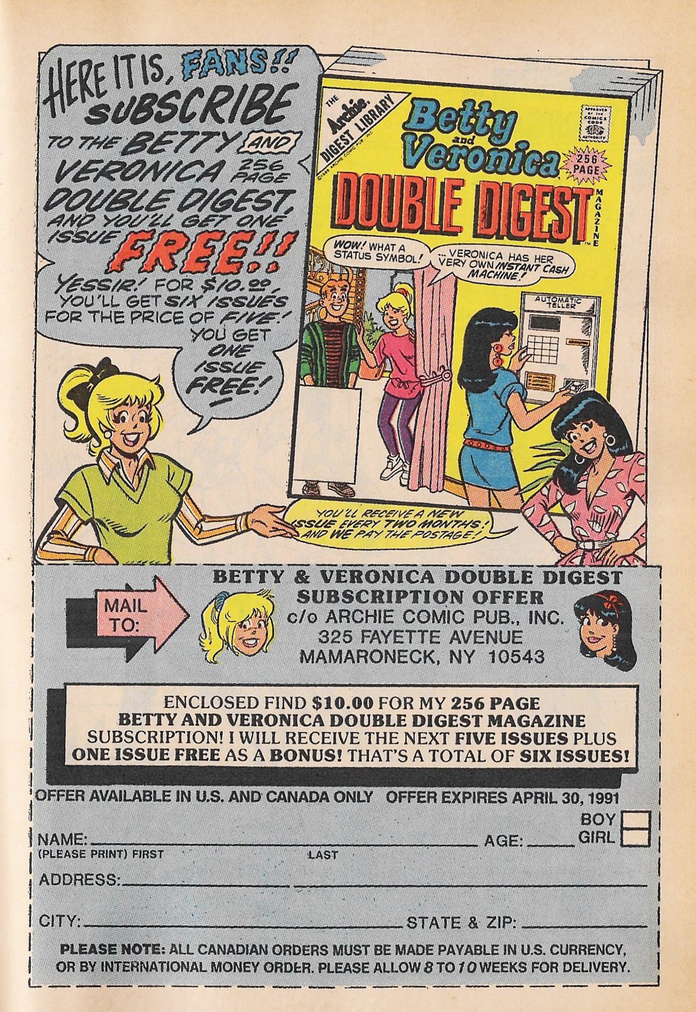 Read online Archie Digest Magazine comic -  Issue #105 - 81