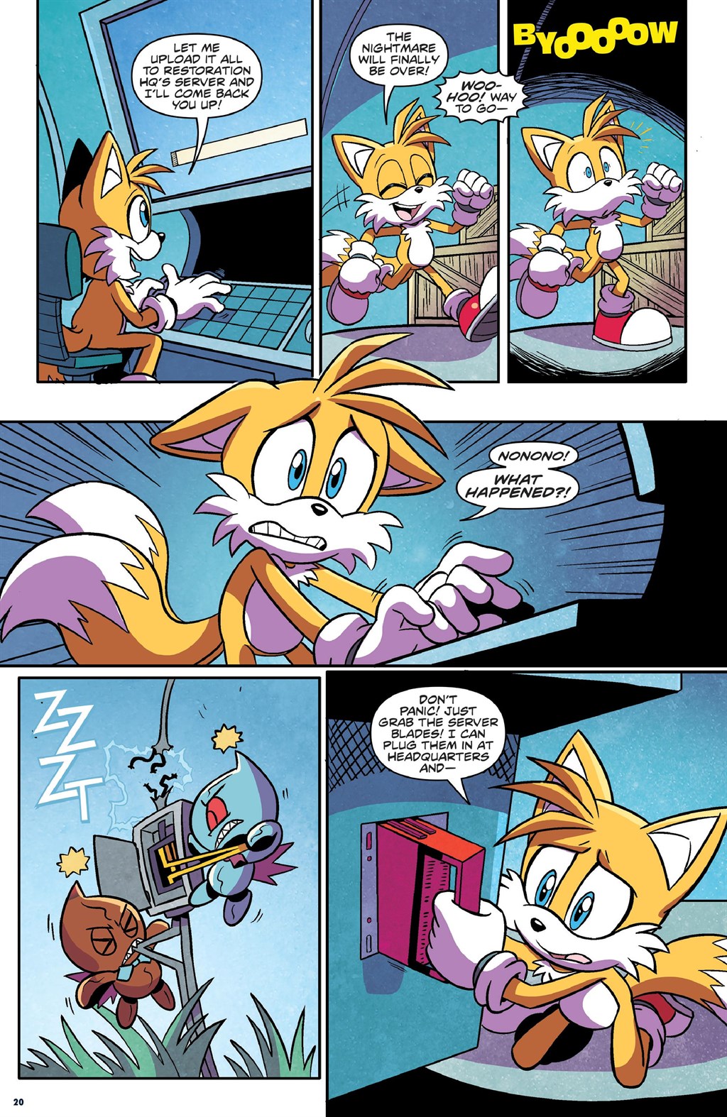 Read online Sonic the Hedgehog (2018) comic -  Issue # _The IDW Collection 3 (Part 1) - 20