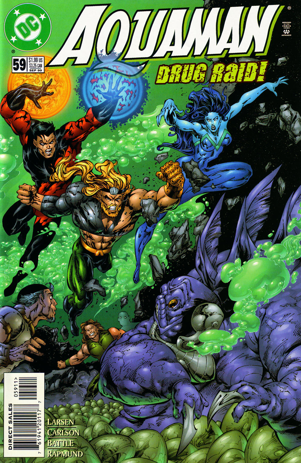 Read online Aquaman (1994) comic -  Issue #59 - 1