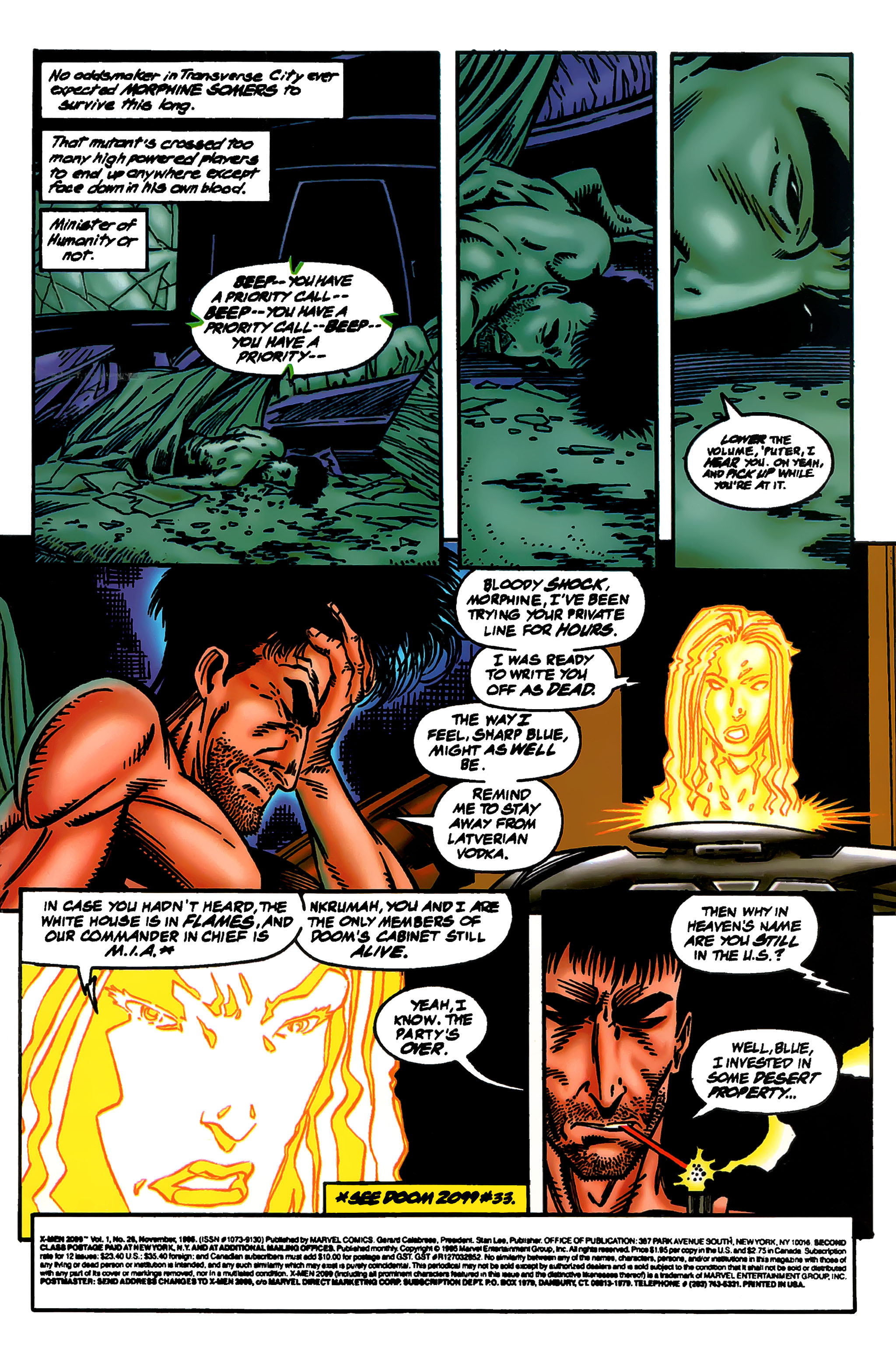 Read online X-Men 2099 comic -  Issue #26 - 2