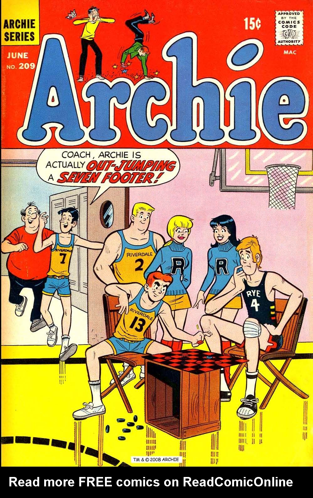 Read online Archie (1960) comic -  Issue #209 - 1