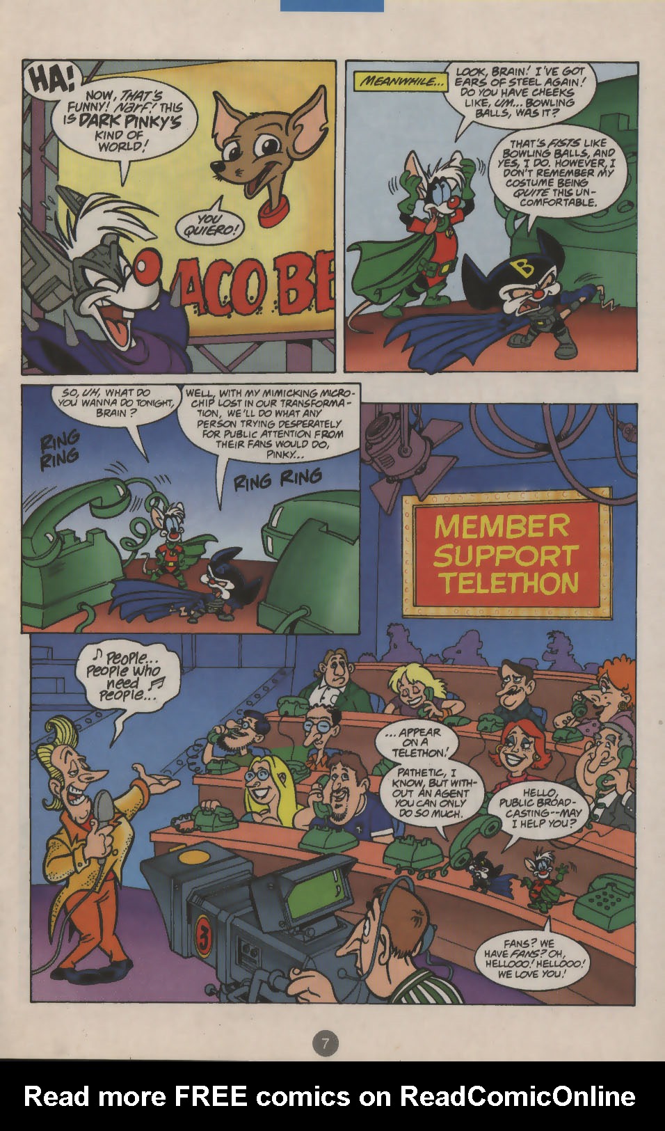 Read online Pinky and The Brain comic -  Issue #25 - 6