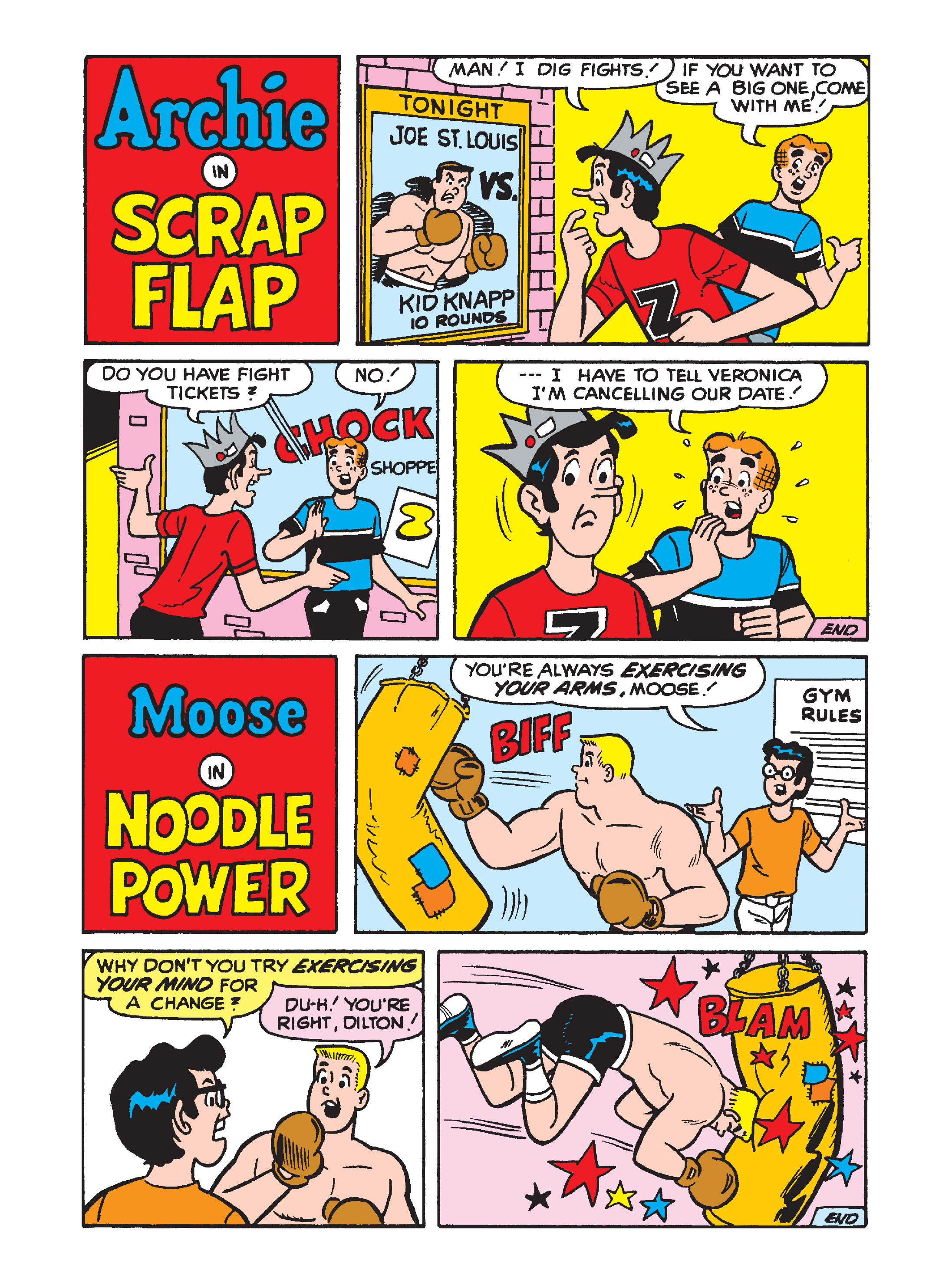 Read online Archie's Funhouse Double Digest comic -  Issue #6 - 283