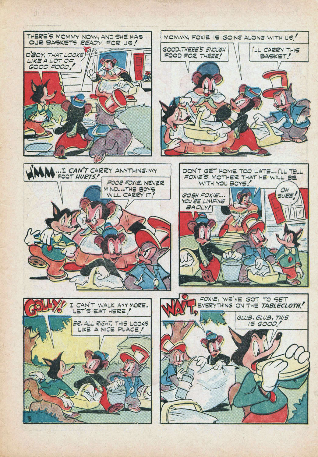 Read online Frisky Animals on Parade comic -  Issue #1 - 5