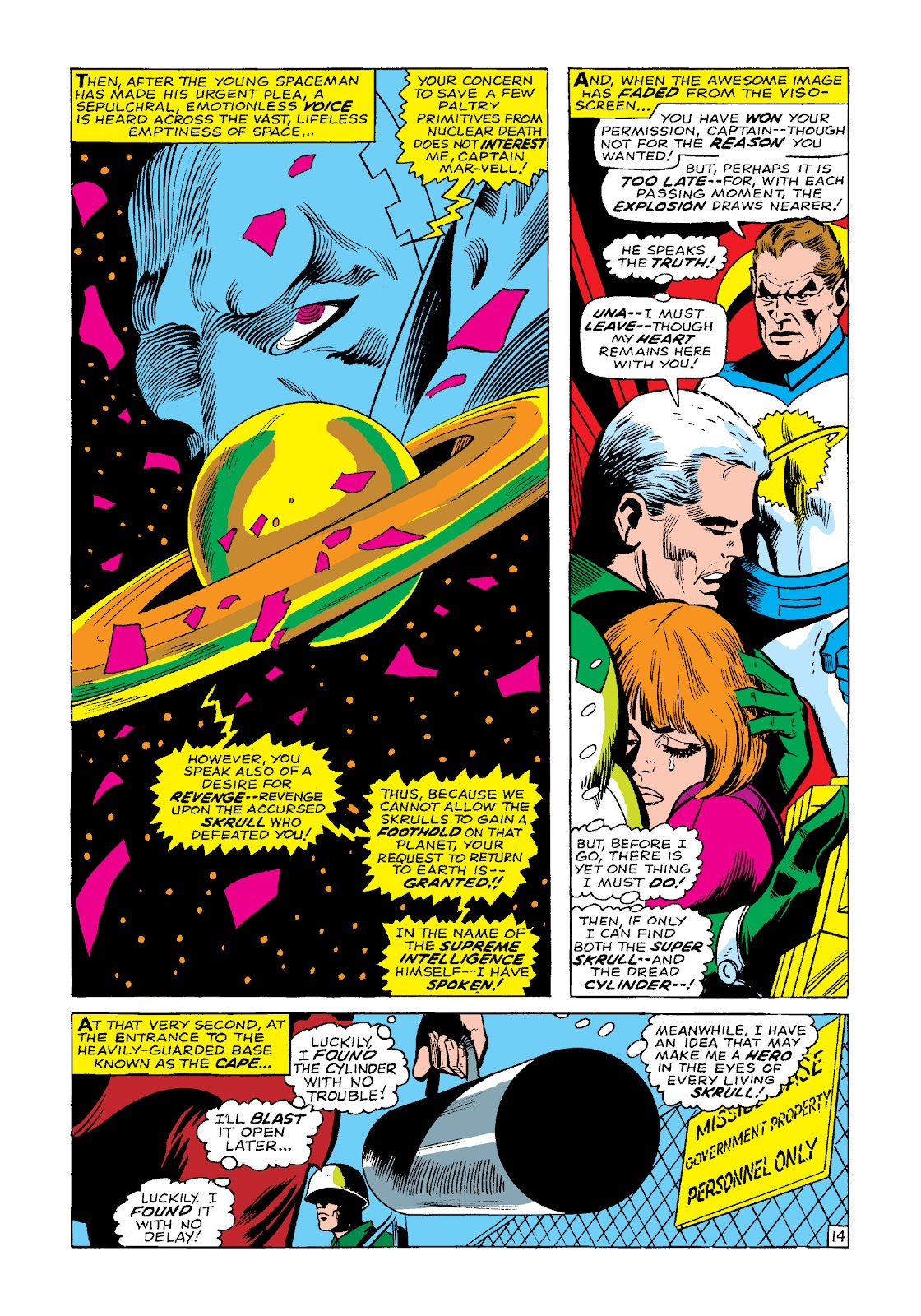 Marvel Masterworks: Captain Marvel issue TPB 1 (Part 2) - Page 1