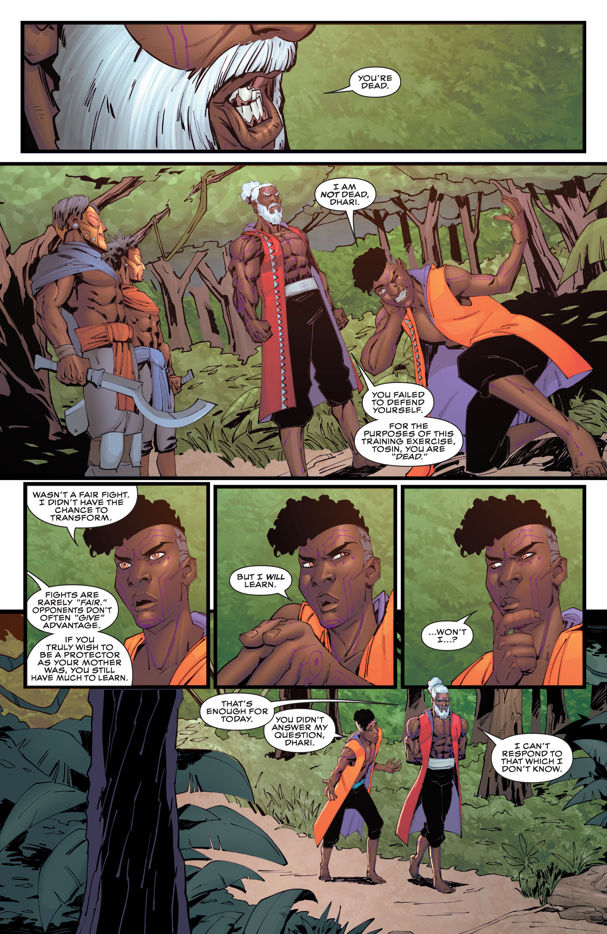 Read online Wakanda comic -  Issue #4 - 6