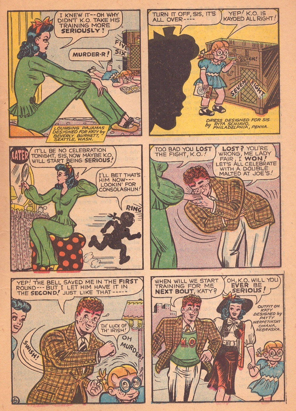 Read online Suzie Comics comic -  Issue #58 - 21