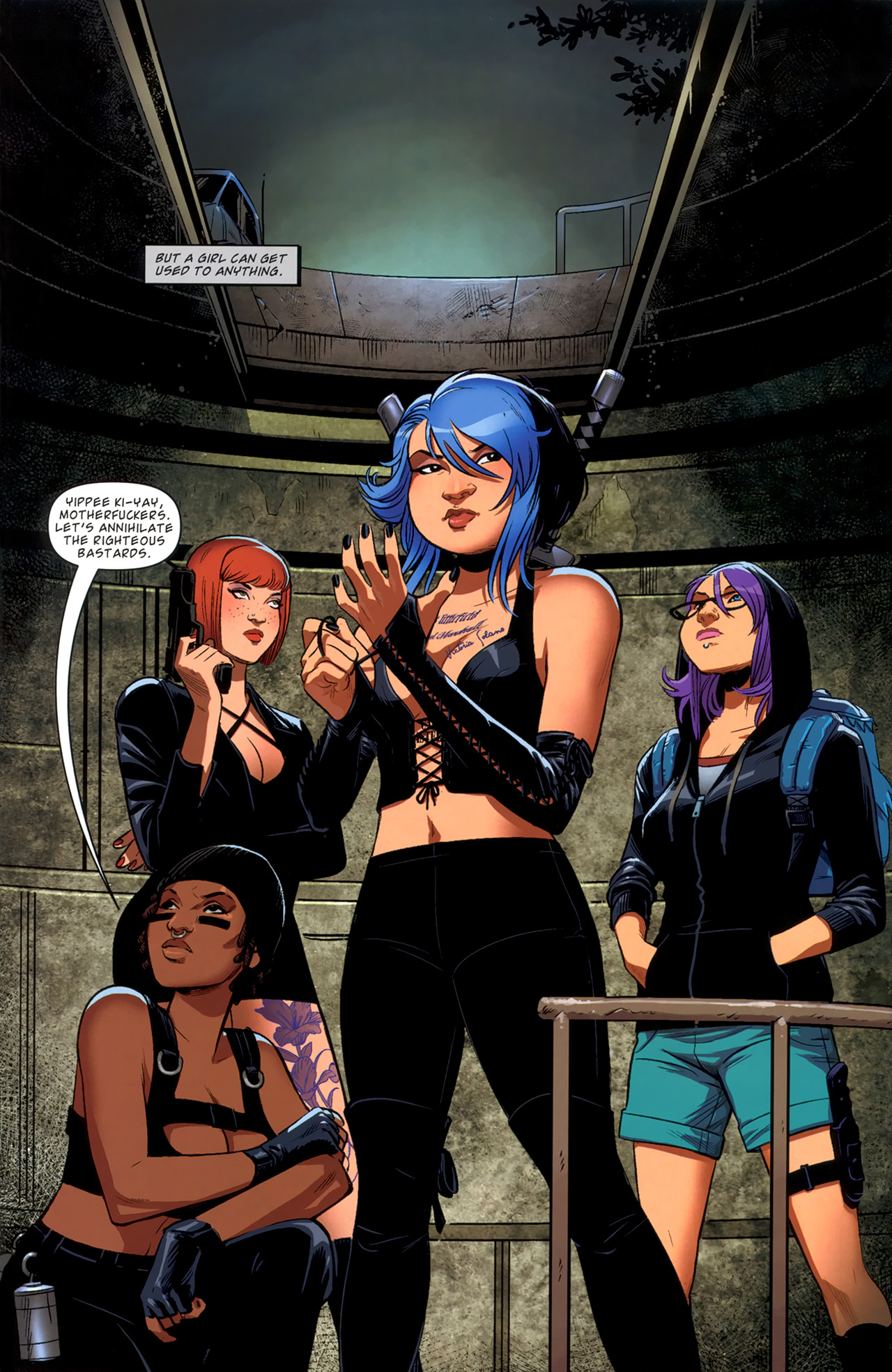 Read online Suicide Girls comic -  Issue #4 - 4