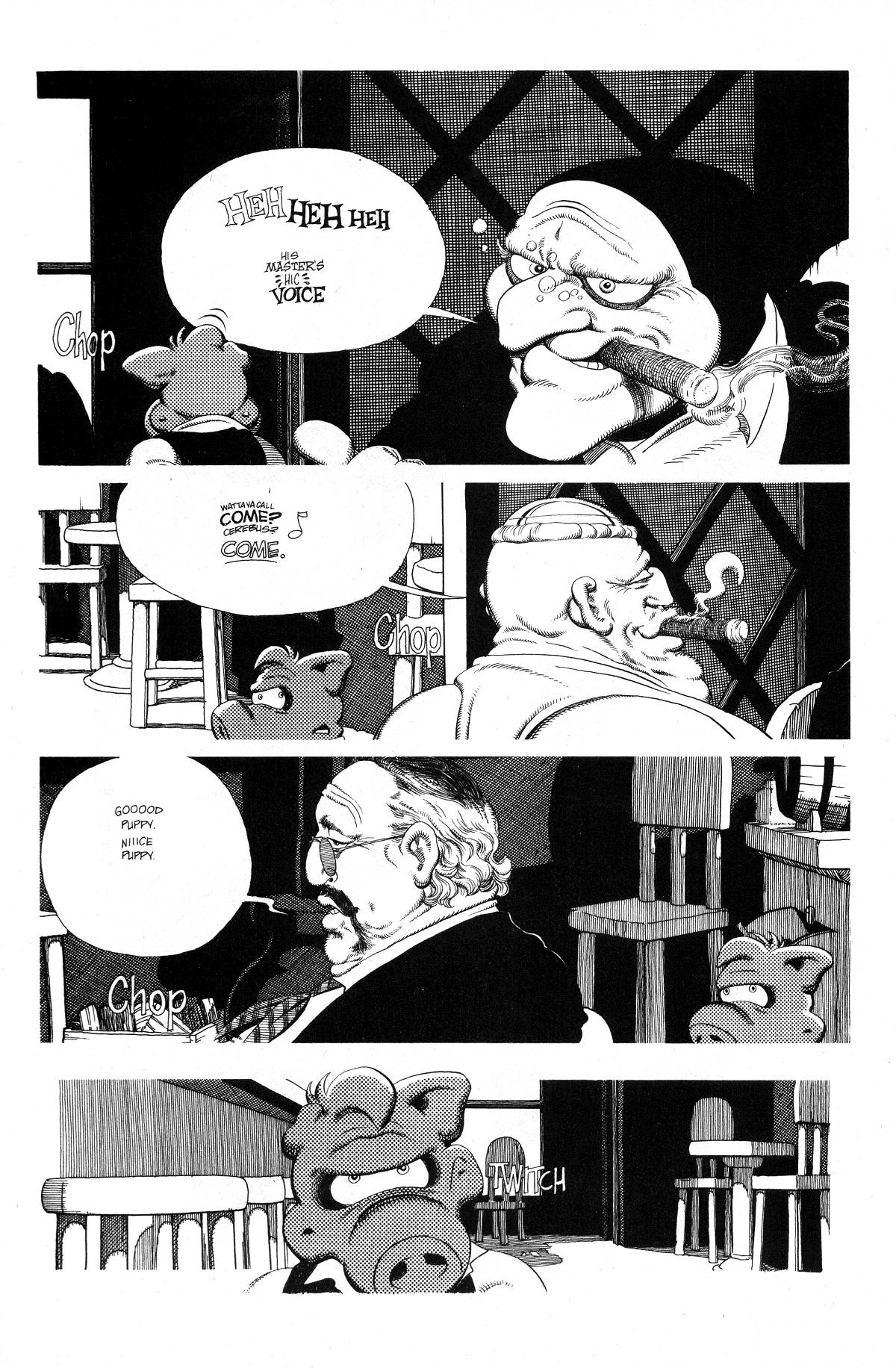 Read online Cerebus comic -  Issue #231 - 17