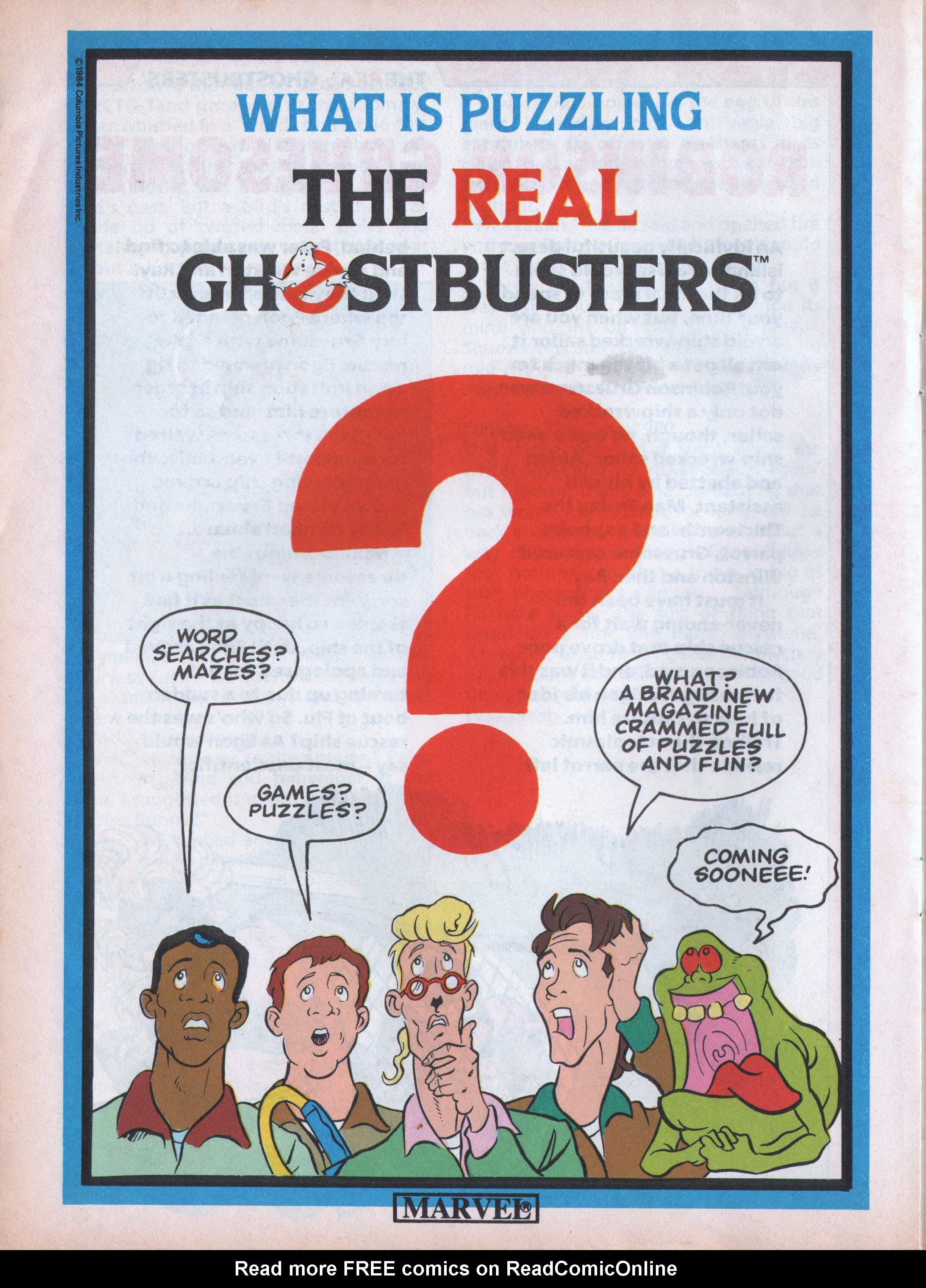 Read online The Real Ghostbusters comic -  Issue #107 - 6