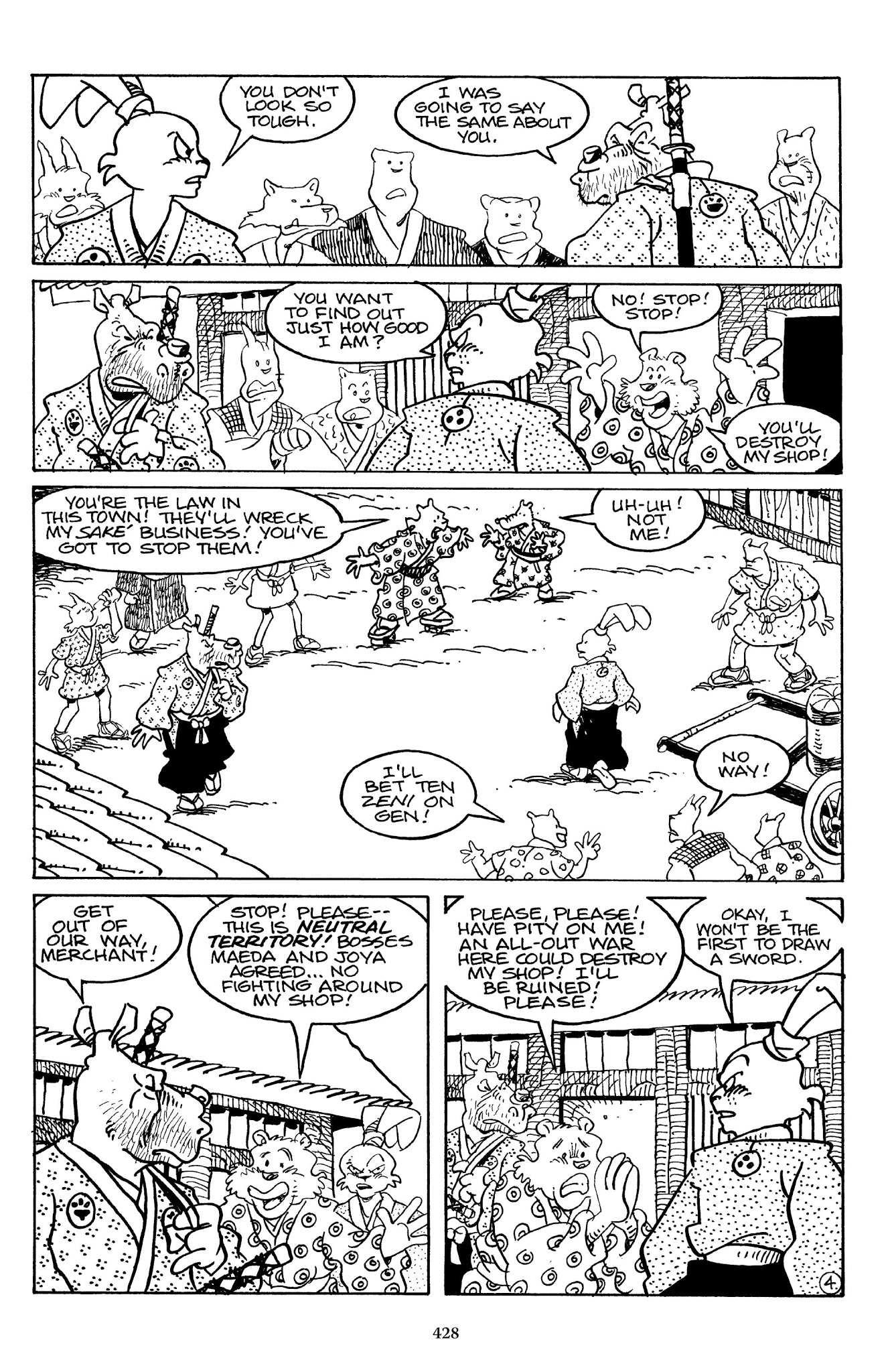 Read online The Usagi Yojimbo Saga comic -  Issue # TPB 3 - 424