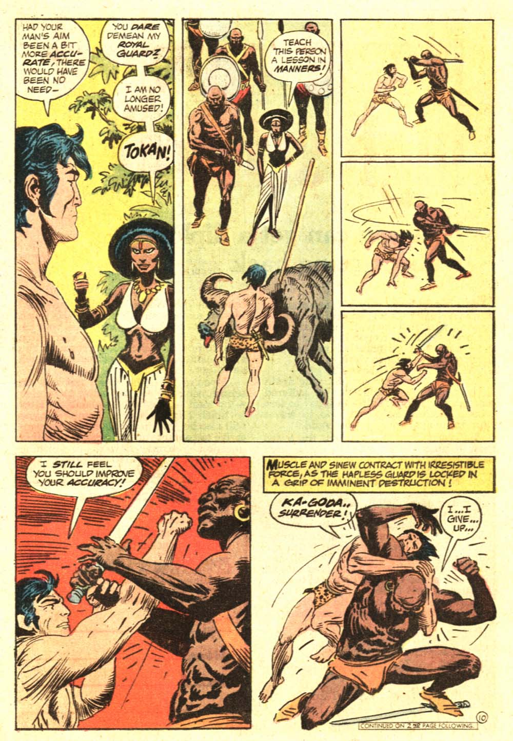 Read online Tarzan (1972) comic -  Issue #217 - 13