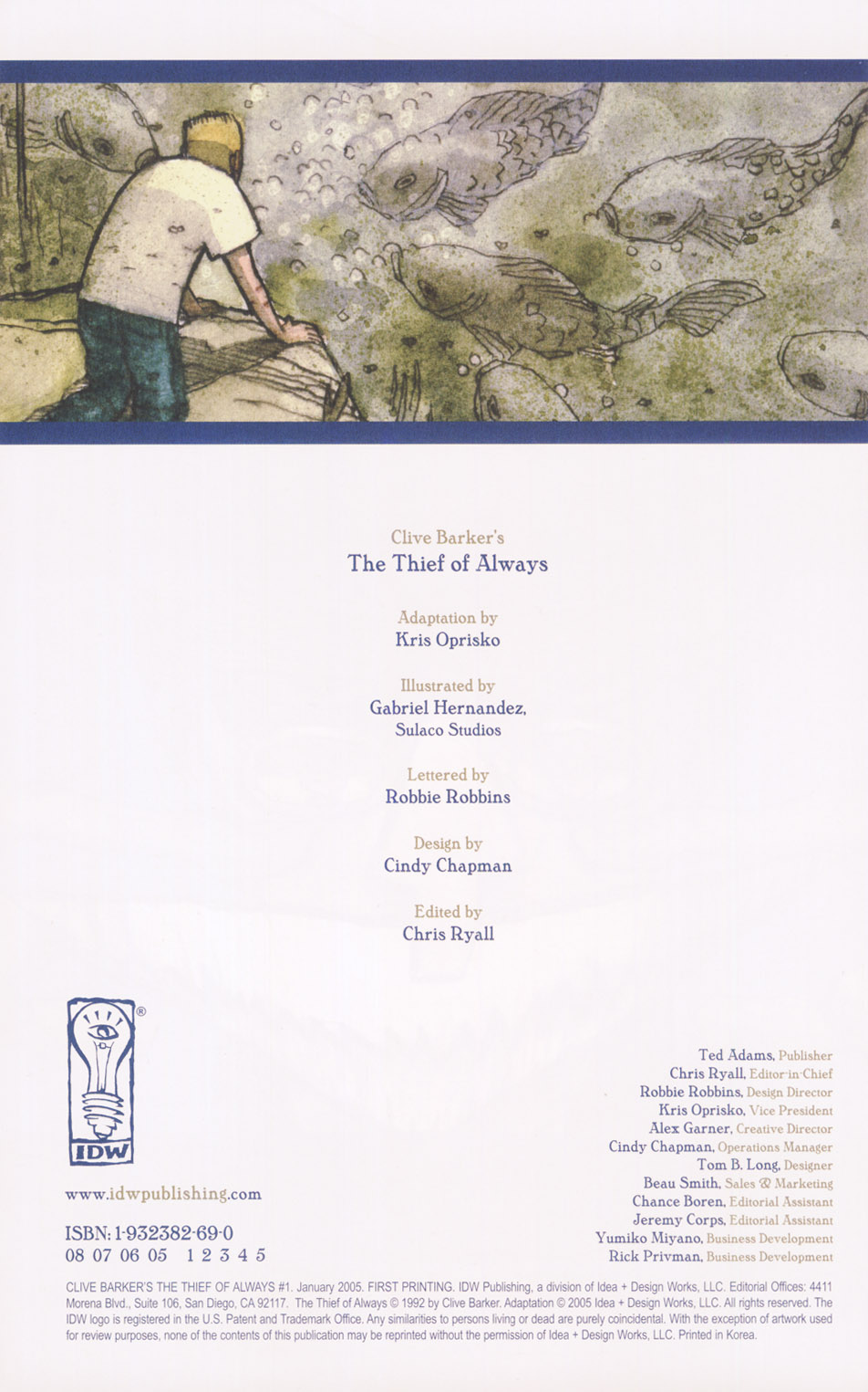Read online Clive Barker's The Thief Of Always comic -  Issue #1 - 3