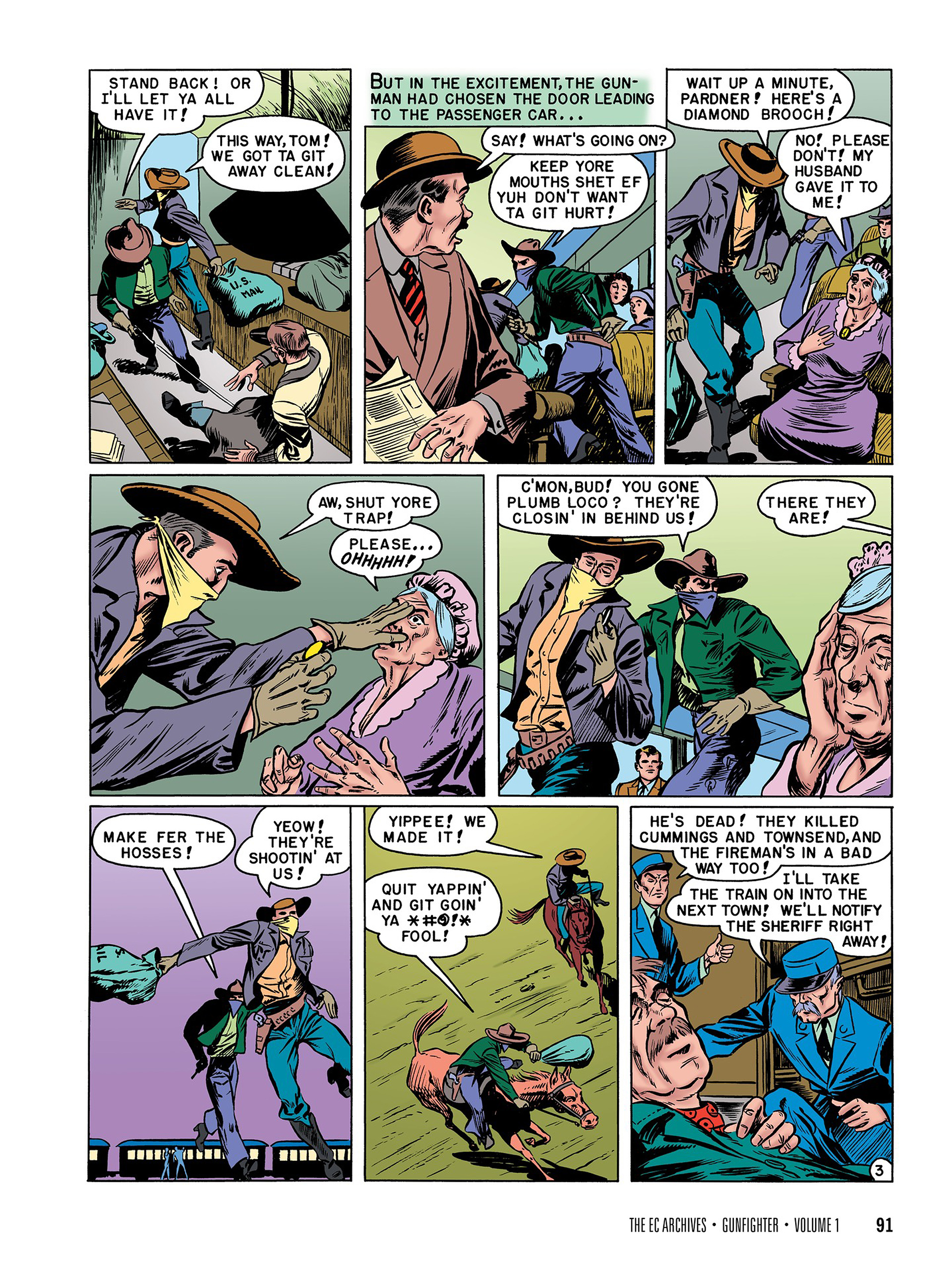 Read online The EC Archives: Gunfighter comic -  Issue # TPB (Part 1) - 94