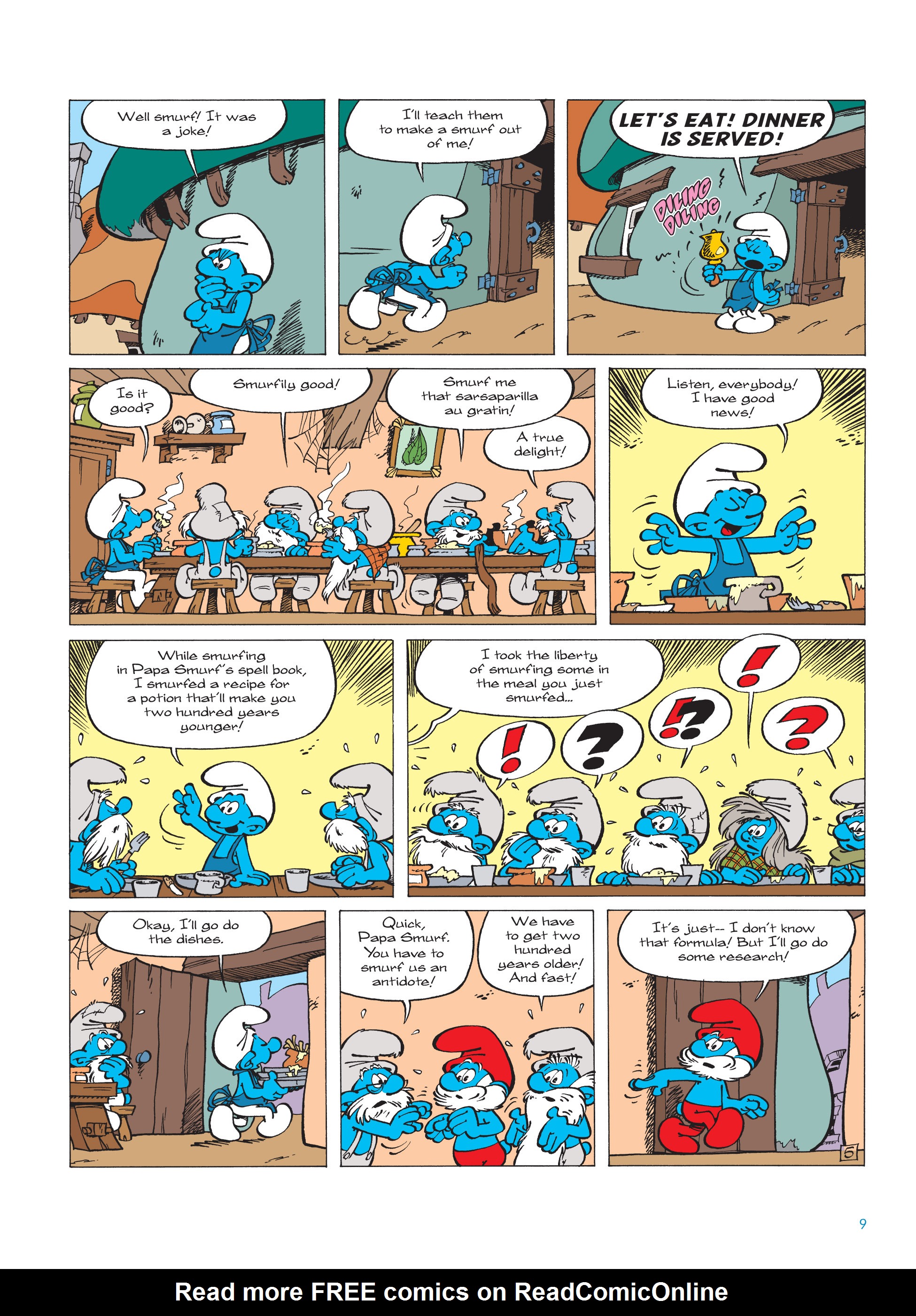 Read online The Smurfs comic -  Issue #17 - 9