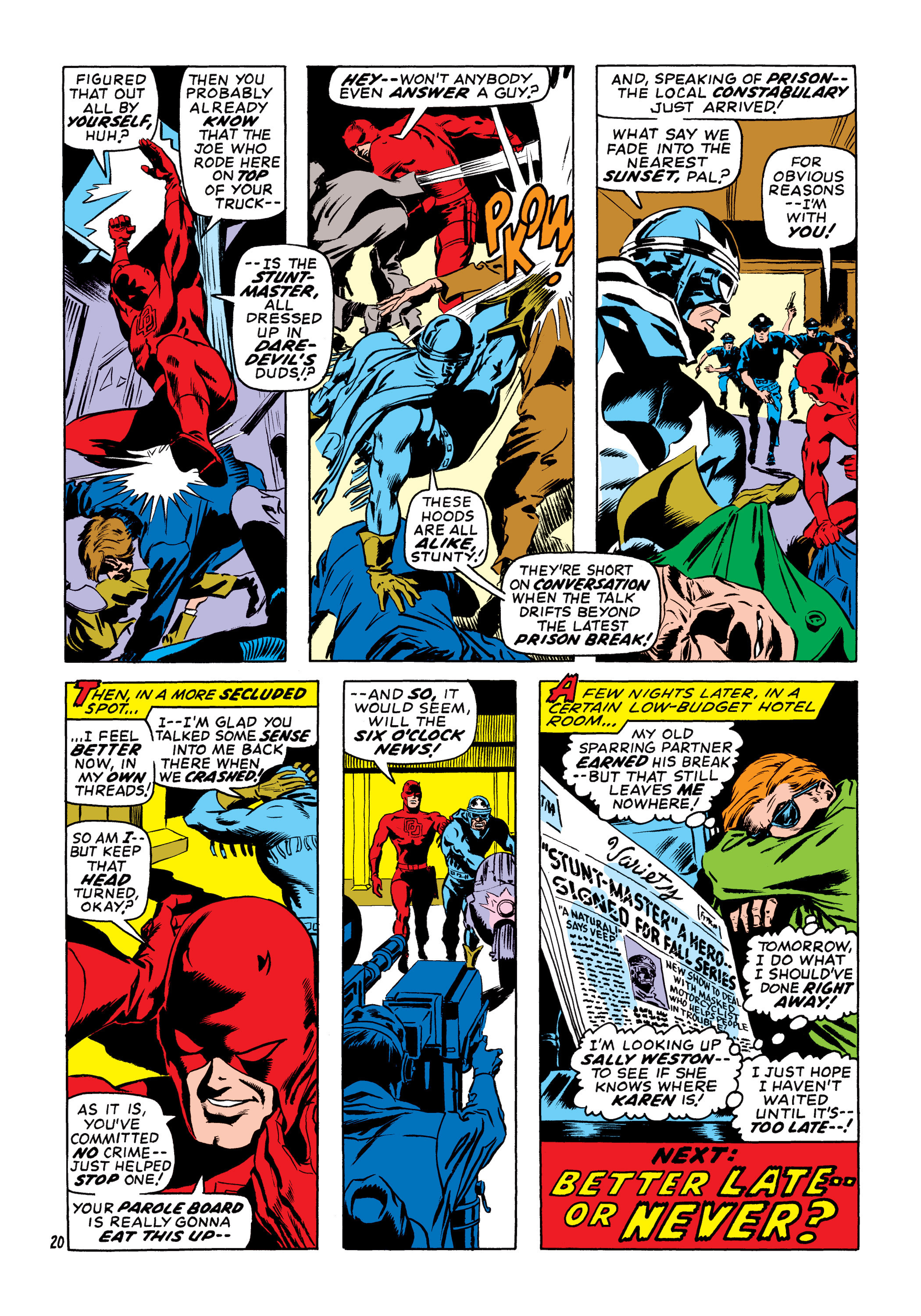 Read online Marvel Masterworks: Daredevil comic -  Issue # TPB 7 (Part 1) - 26