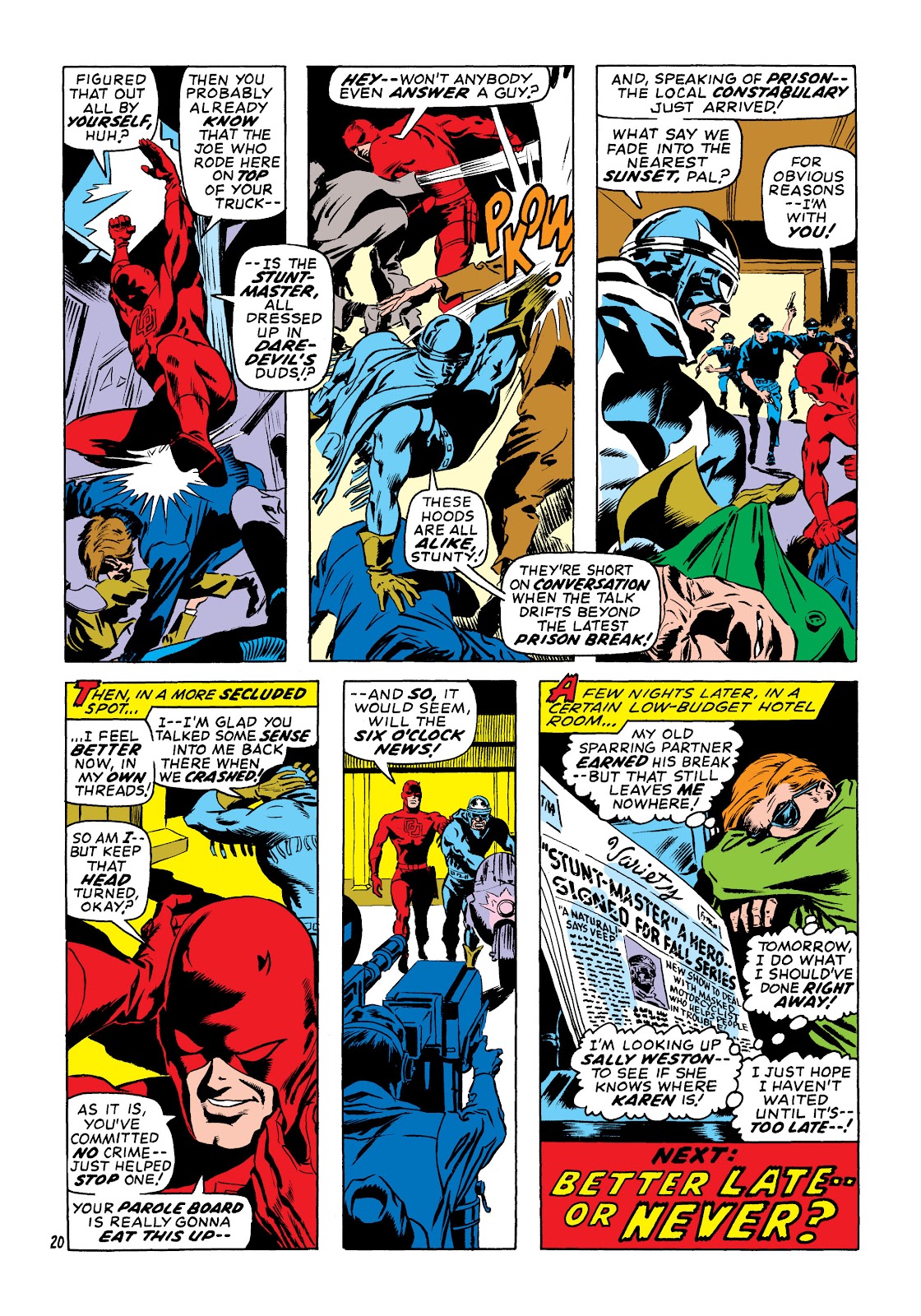Marvel Masterworks: Daredevil issue TPB 7 (Part 1) - Page 26