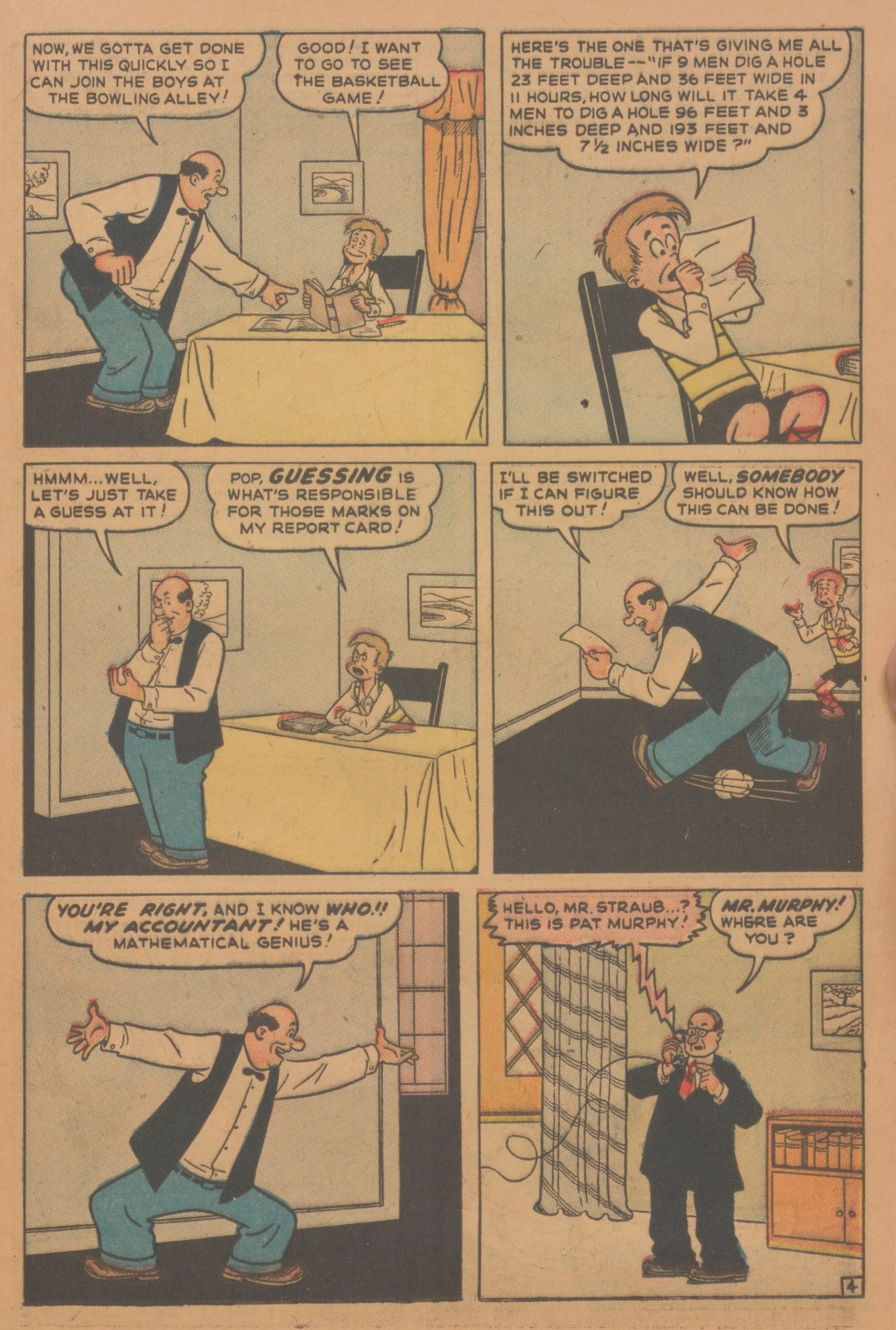 Read online Margie Comics comic -  Issue #49 - 35