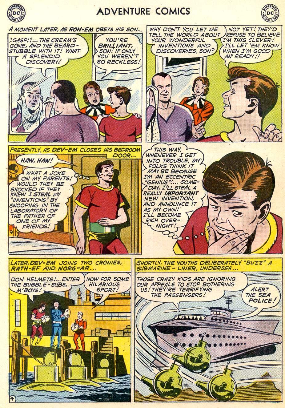 Read online Adventure Comics (1938) comic -  Issue #287 - 6