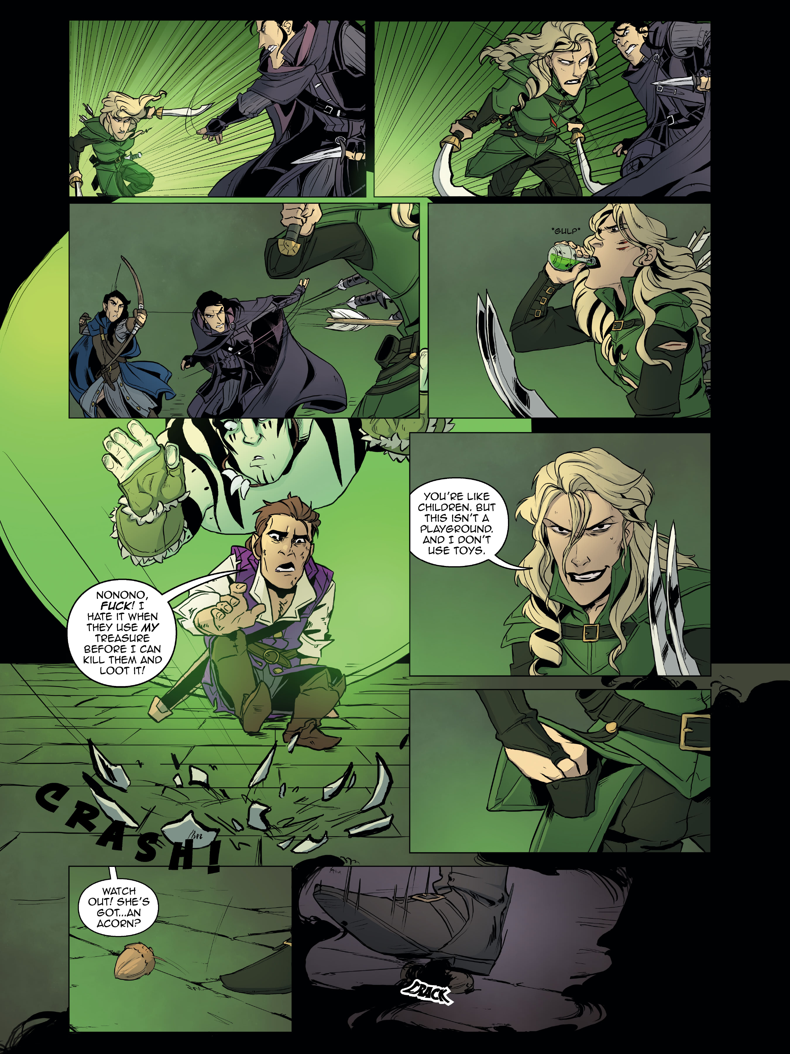 Read online Critical Role Vox Machina Origins comic -  Issue # (2019) _TPB Library Edition (Part 1) - 96