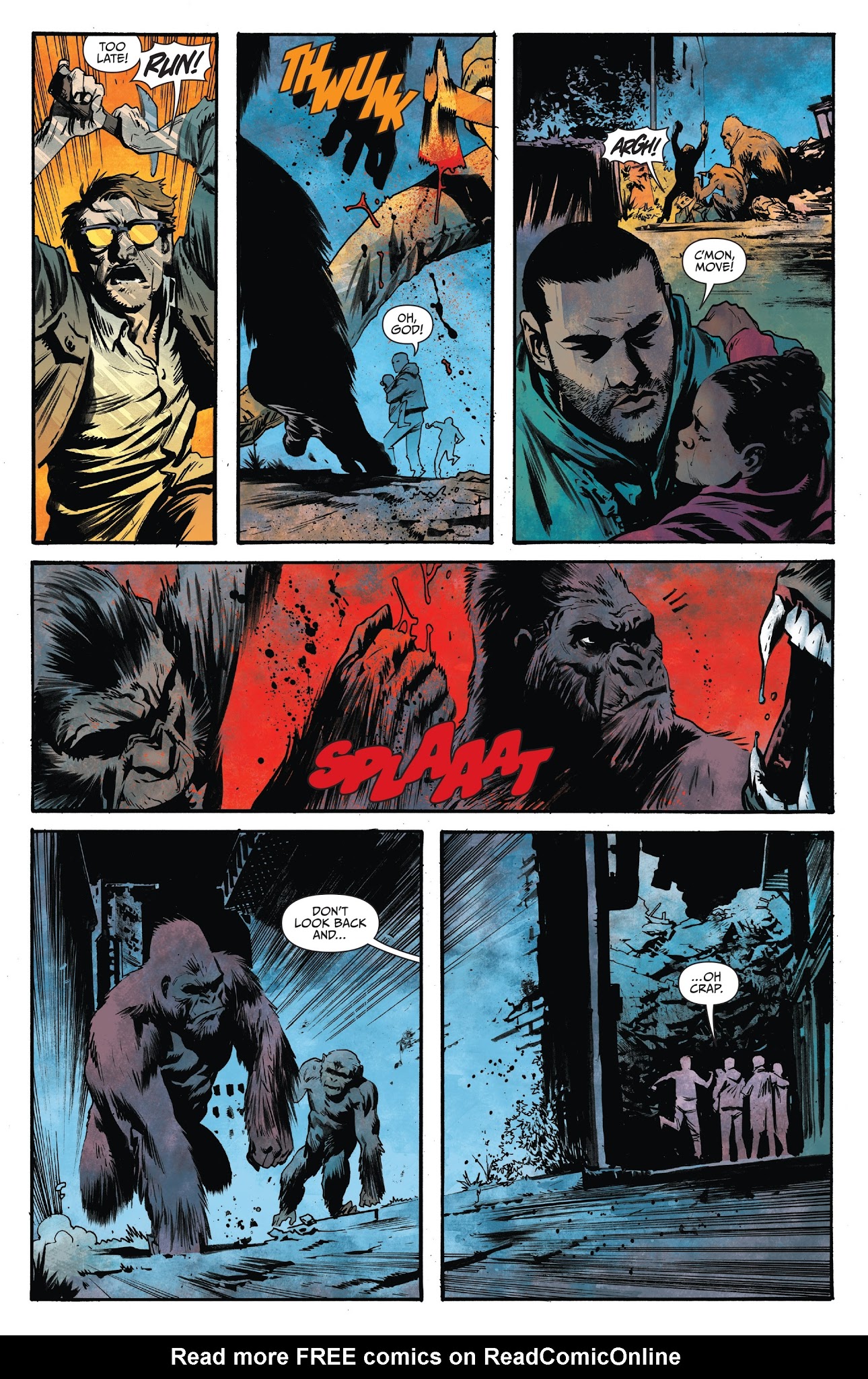 Read online War for the Planet of the Apes comic -  Issue #1 - 7