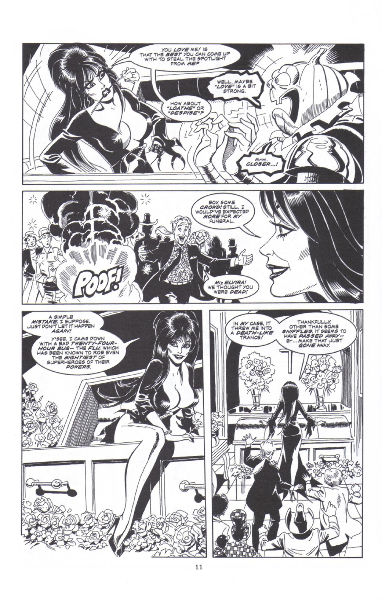 Read online Elvira, Mistress of the Dark comic -  Issue #100 - 13