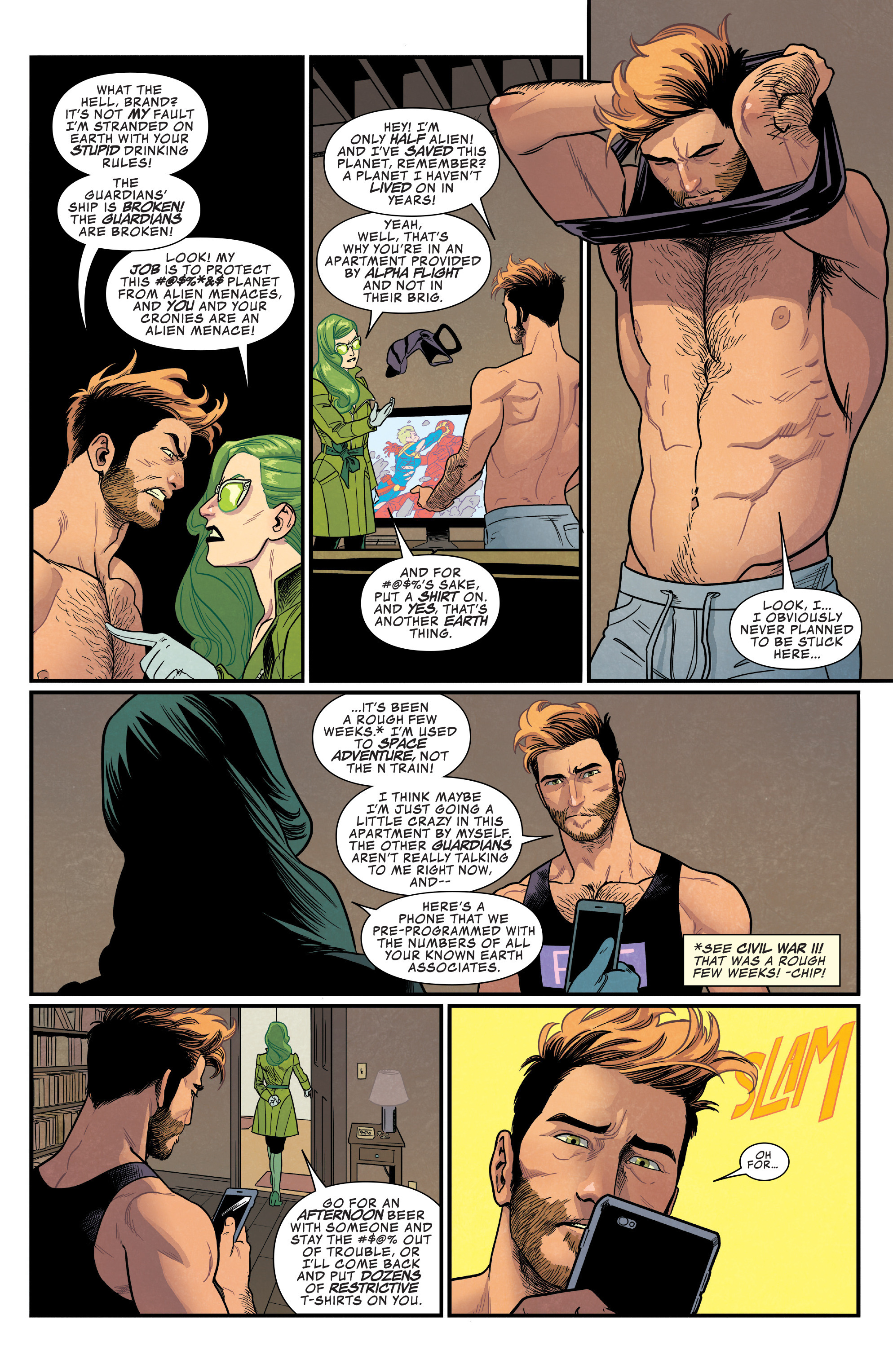 Read online Star-Lord (2017) comic -  Issue #1 - 5